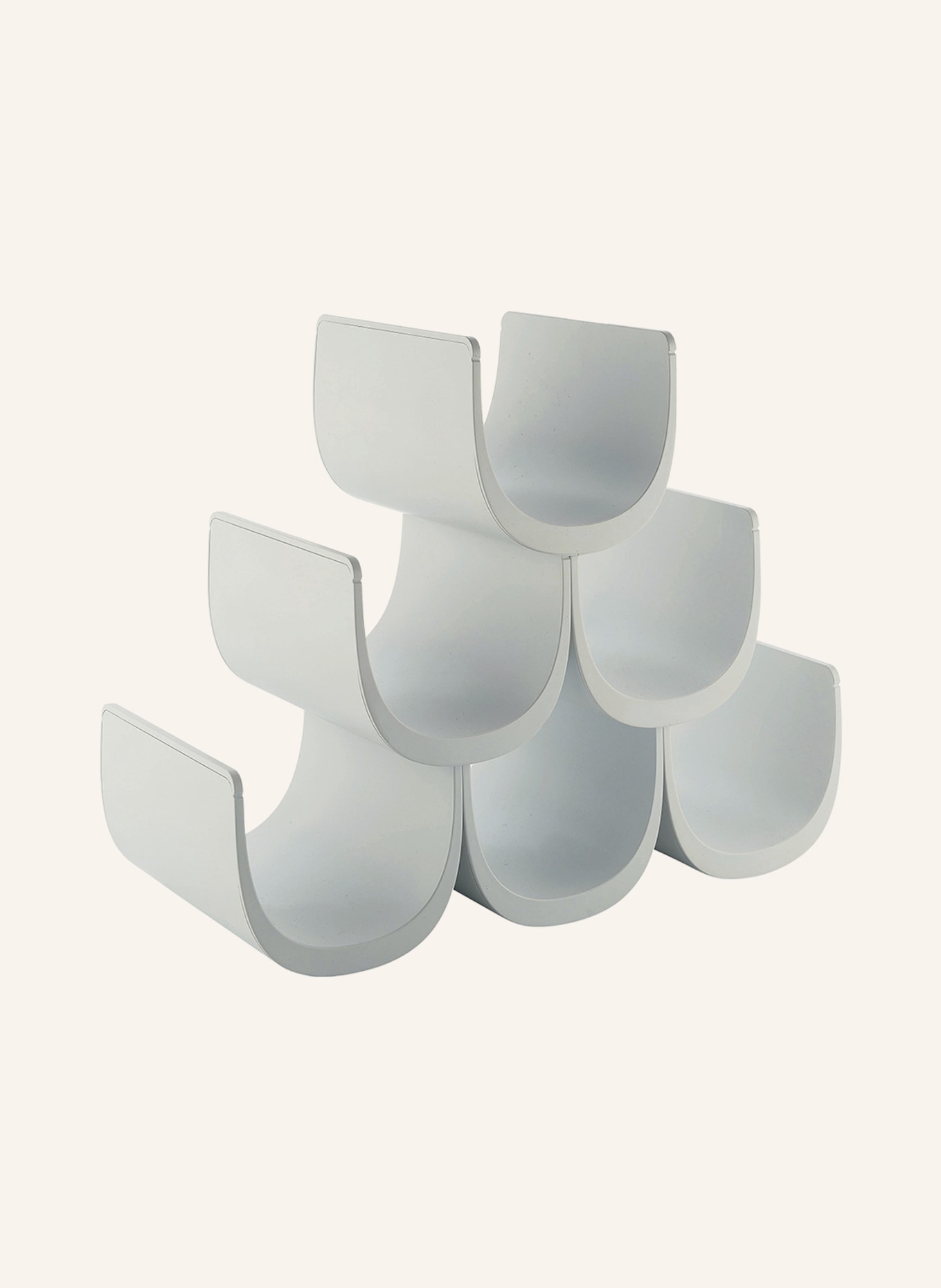 ALESSI Bottle shelf NOÈ: WHITE