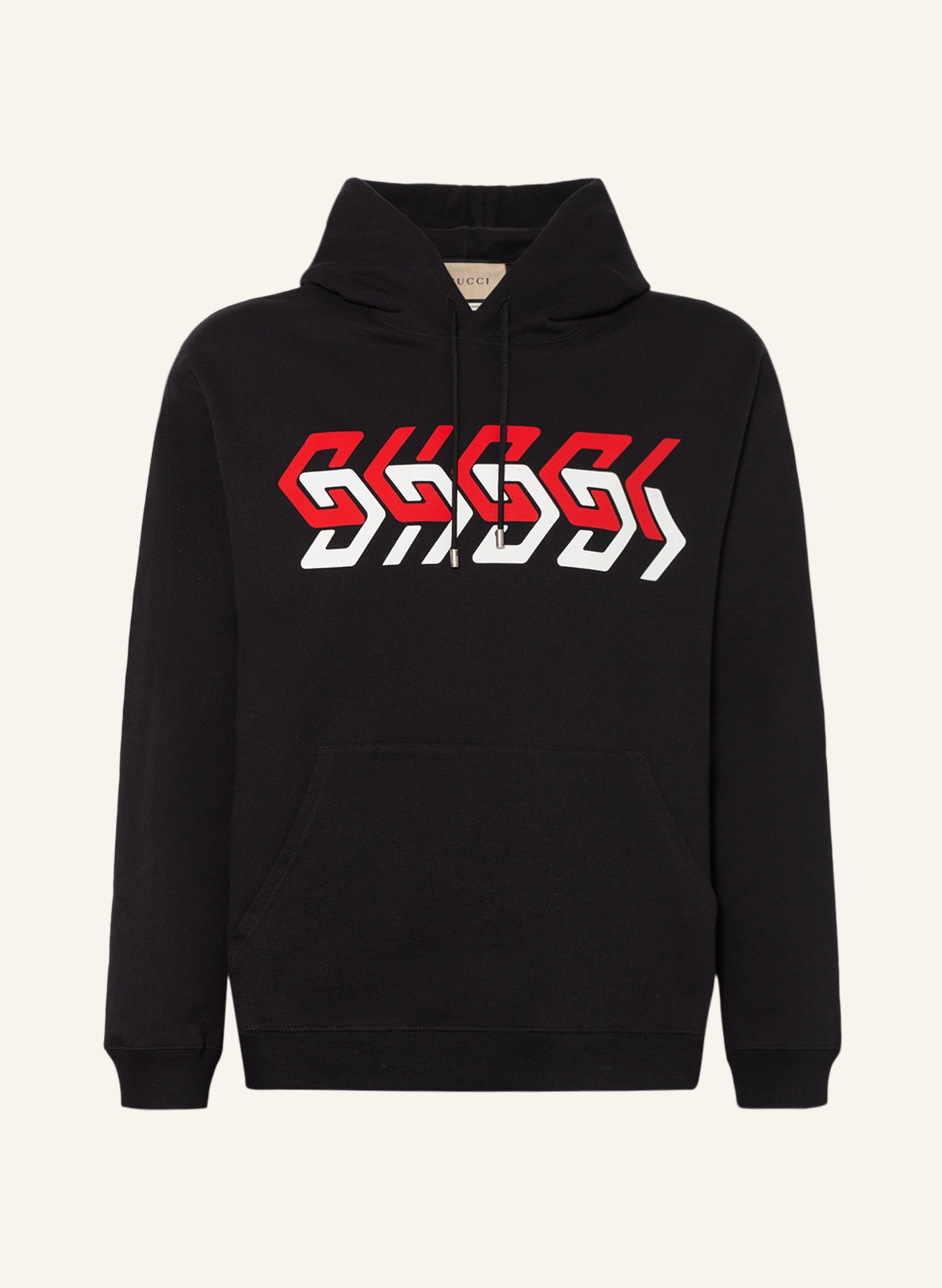 GUCCI Oversized hoodie , Color: BLACK (Image 1)