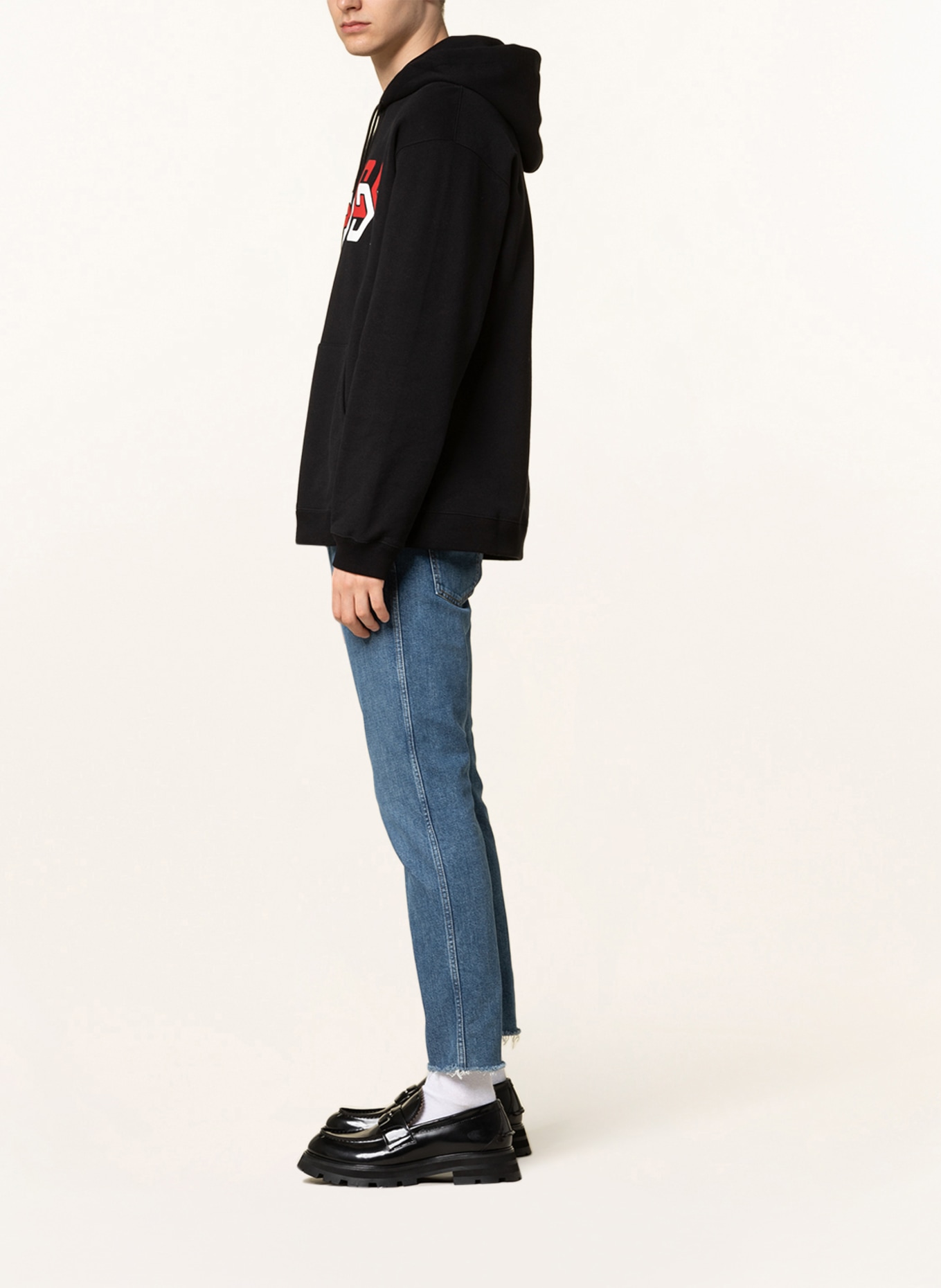 GUCCI Oversized hoodie , Color: BLACK (Image 4)