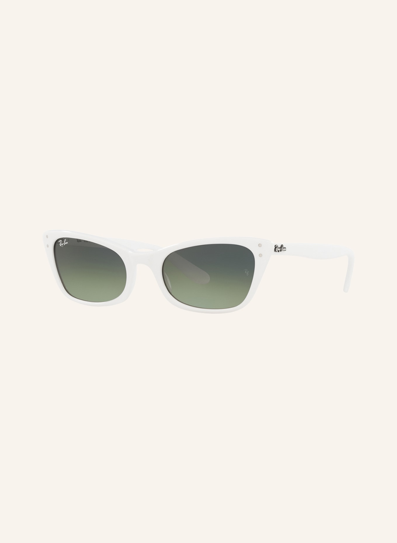 Ray-Ban Sunglasses RB2299, Color: 975/BH - WHITE/ GREEN GRADIENT (Image 1)