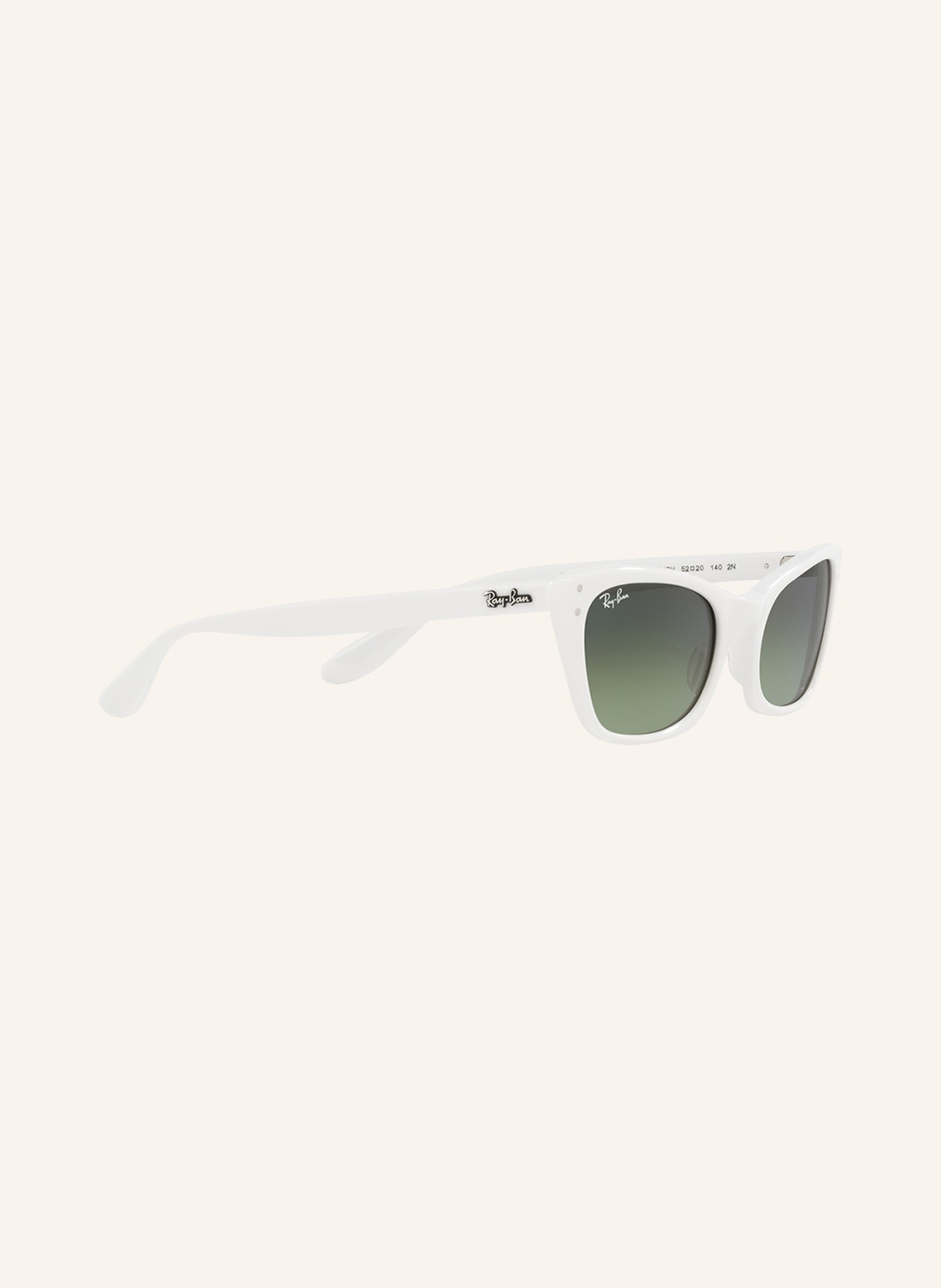 Ray-Ban Sunglasses RB2299, Color: 975/BH - WHITE/ GREEN GRADIENT (Image 3)