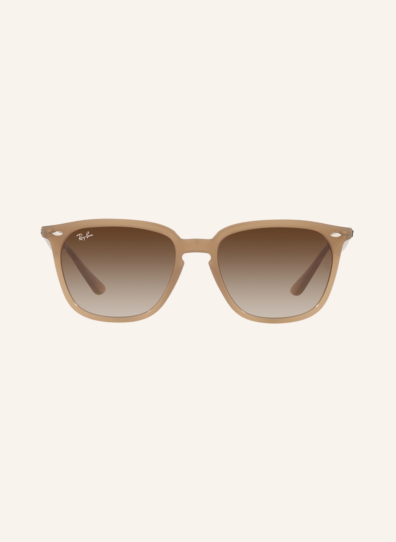 Ray-Ban Sunglasses RB4362, Color: 616613 - LIGHT BROWN/ BROWN GRADIENT (Image 2)