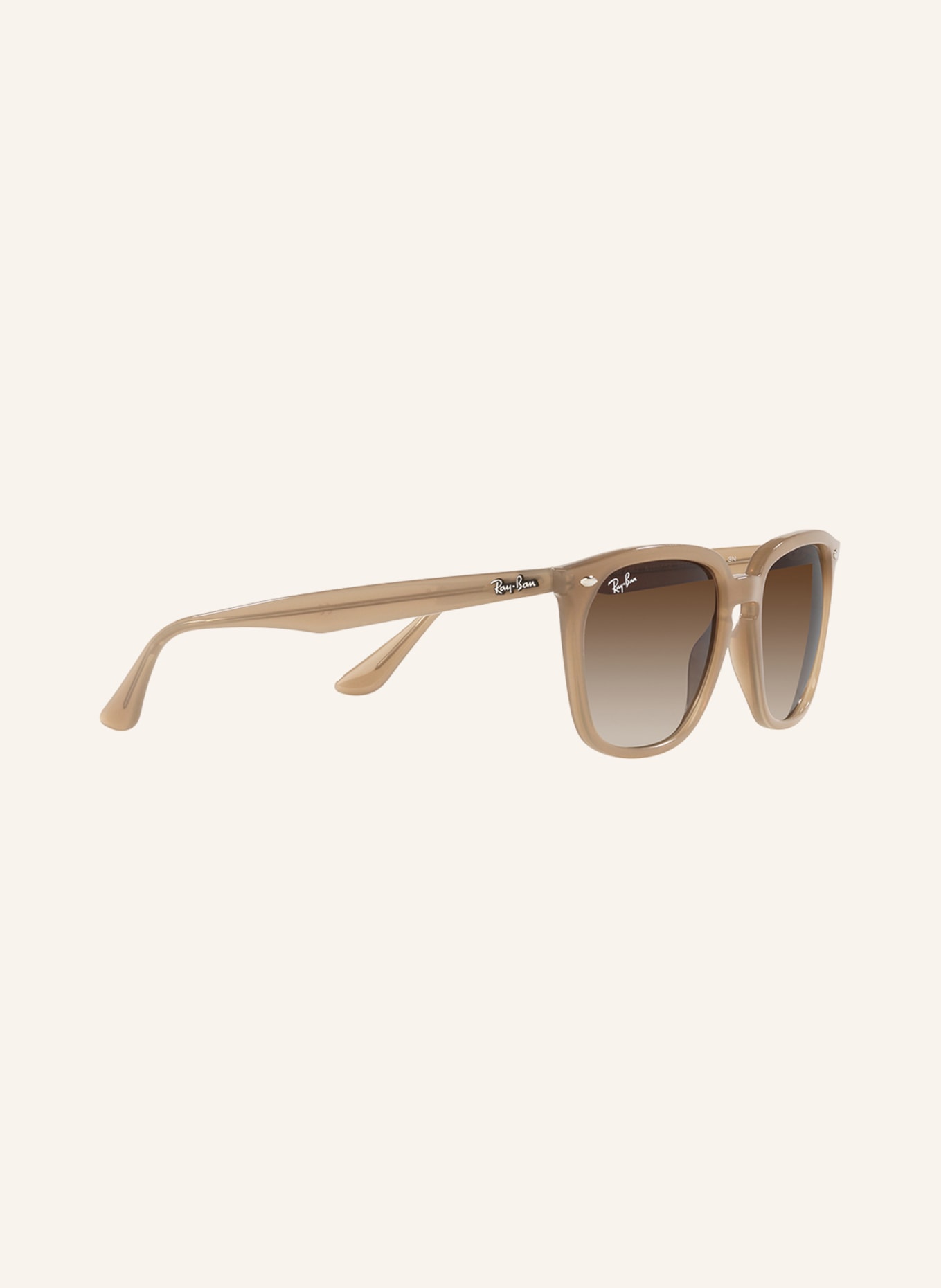 Ray-Ban Sunglasses RB4362, Color: 616613 - LIGHT BROWN/ BROWN GRADIENT (Image 3)