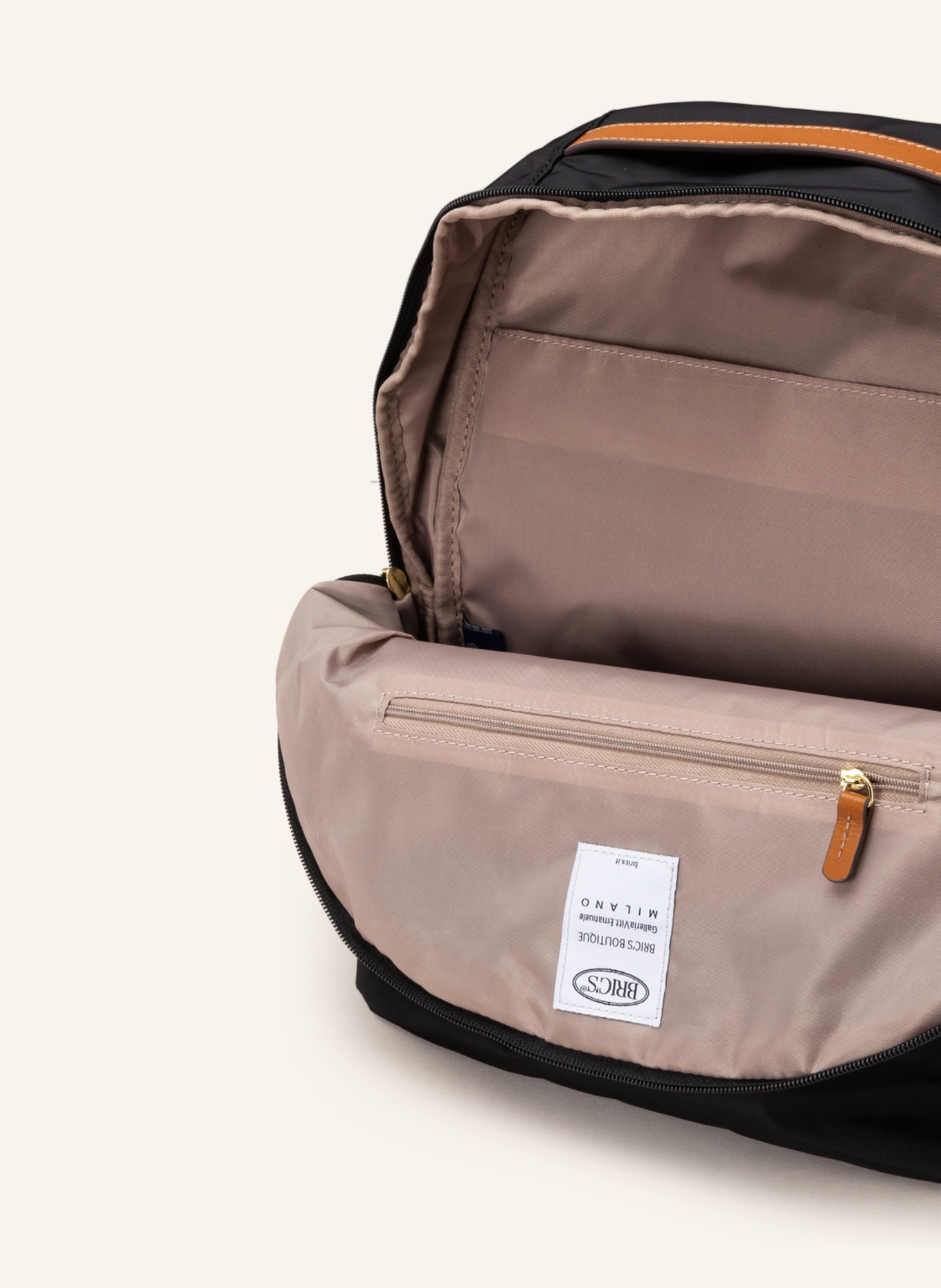BRIC'S Rucksack X-TRAVEL: SCHWARZ