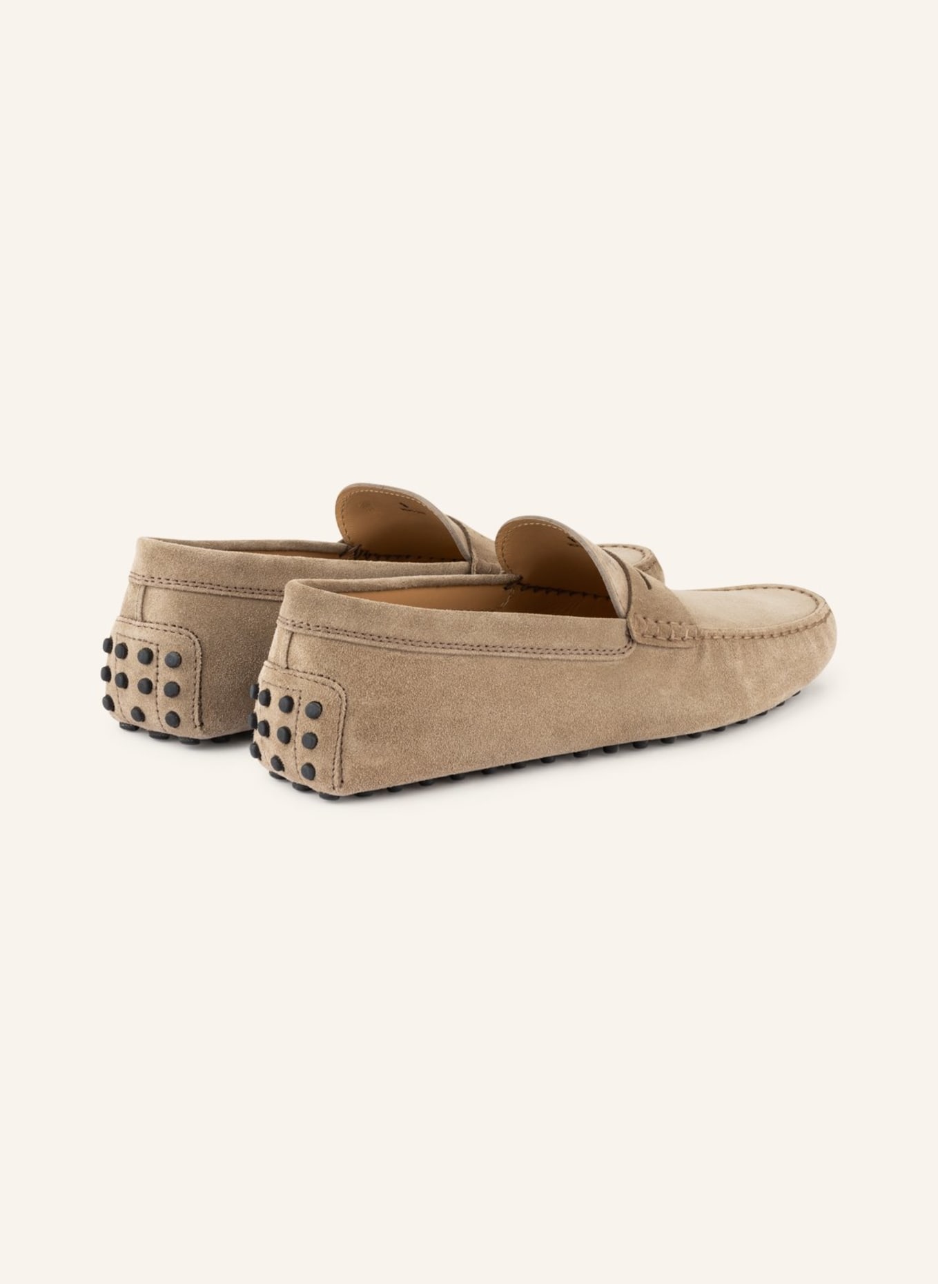 TOD'S Moccasins GOMMINO, Color: LIGHT GRAY (Image 2)