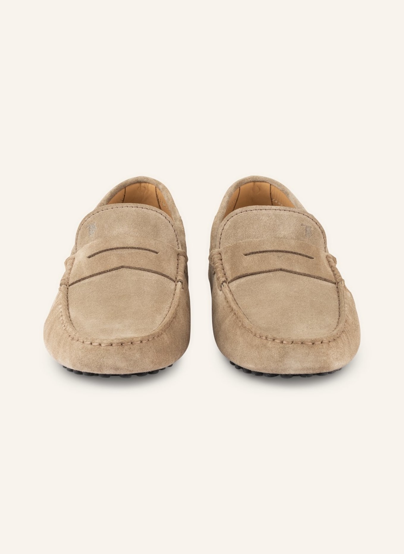 TOD'S Moccasins GOMMINO, Color: LIGHT GRAY (Image 3)