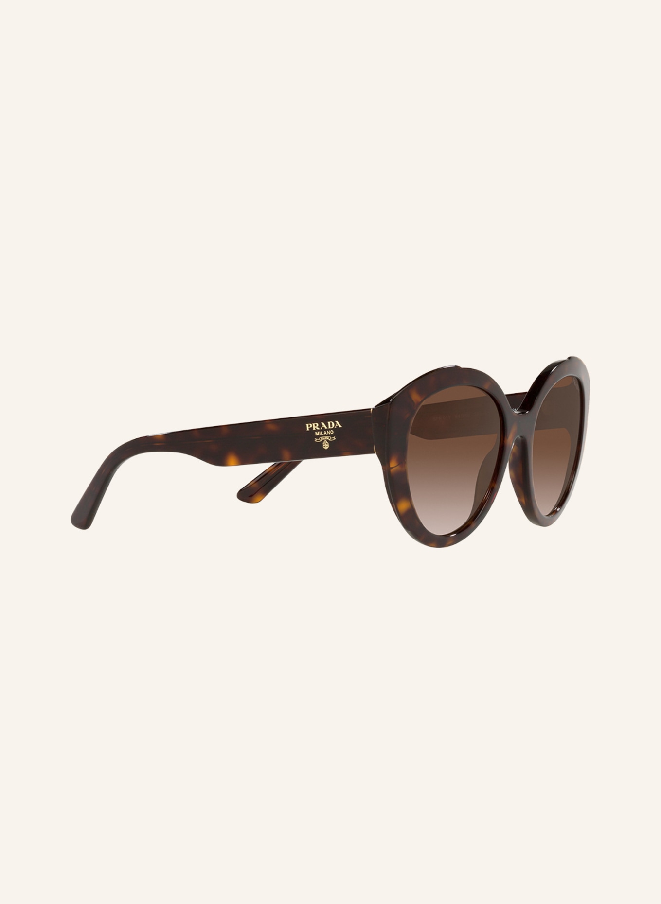 PRADA Sunglasses PR 01YS, Color: 2AU6S1 - HAVANA/ BROWN GRADIENT (Image 3)