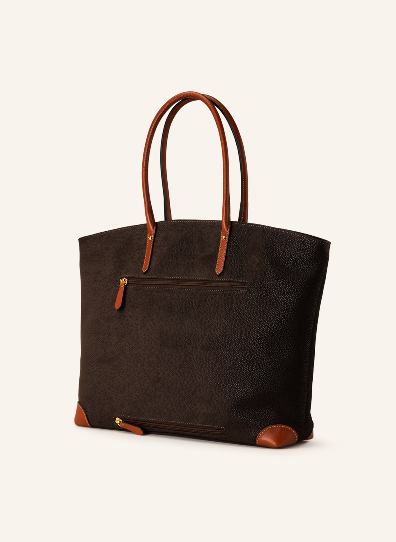 BRIC'S Torba shopper LIFE: CIEMNOBRĄZOWY