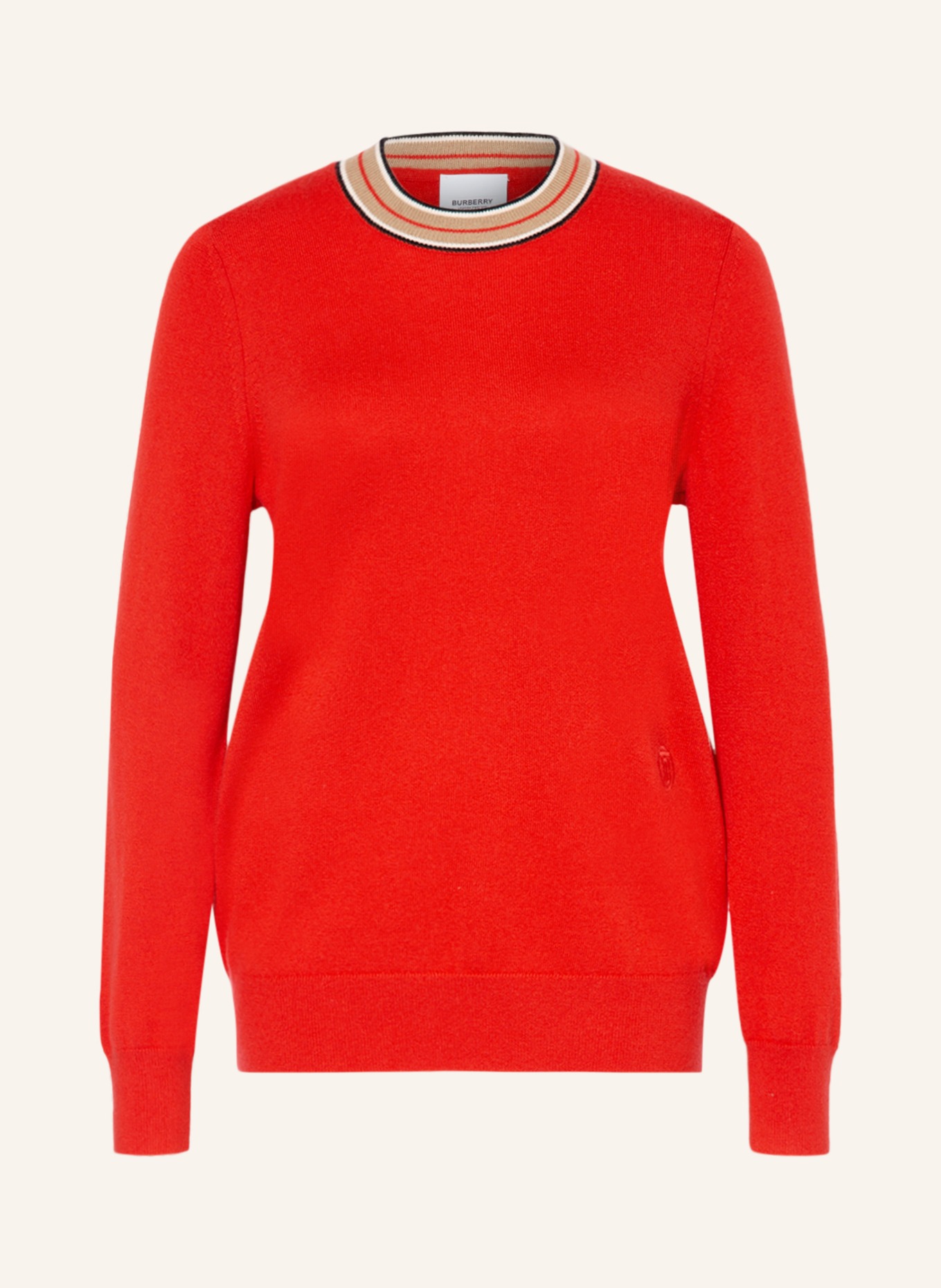 BURBERRY Cashmere-Pullover TILDA, Farbe: ROT (Bild 1)
