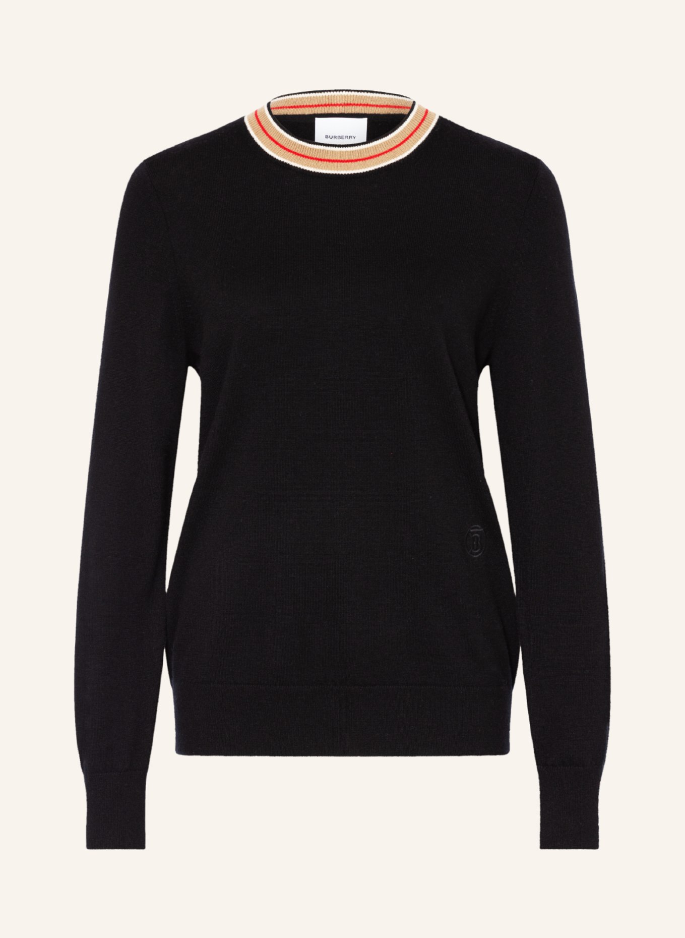 BURBERRY Cashmere sweater TILDA, Color: BLACK (Image 1)