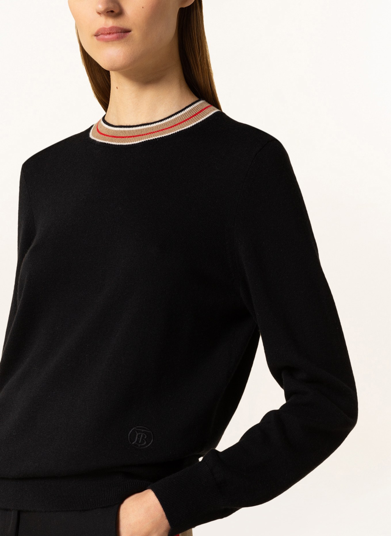 BURBERRY Cashmere-Pullover TILDA, Farbe: SCHWARZ (Bild 4)