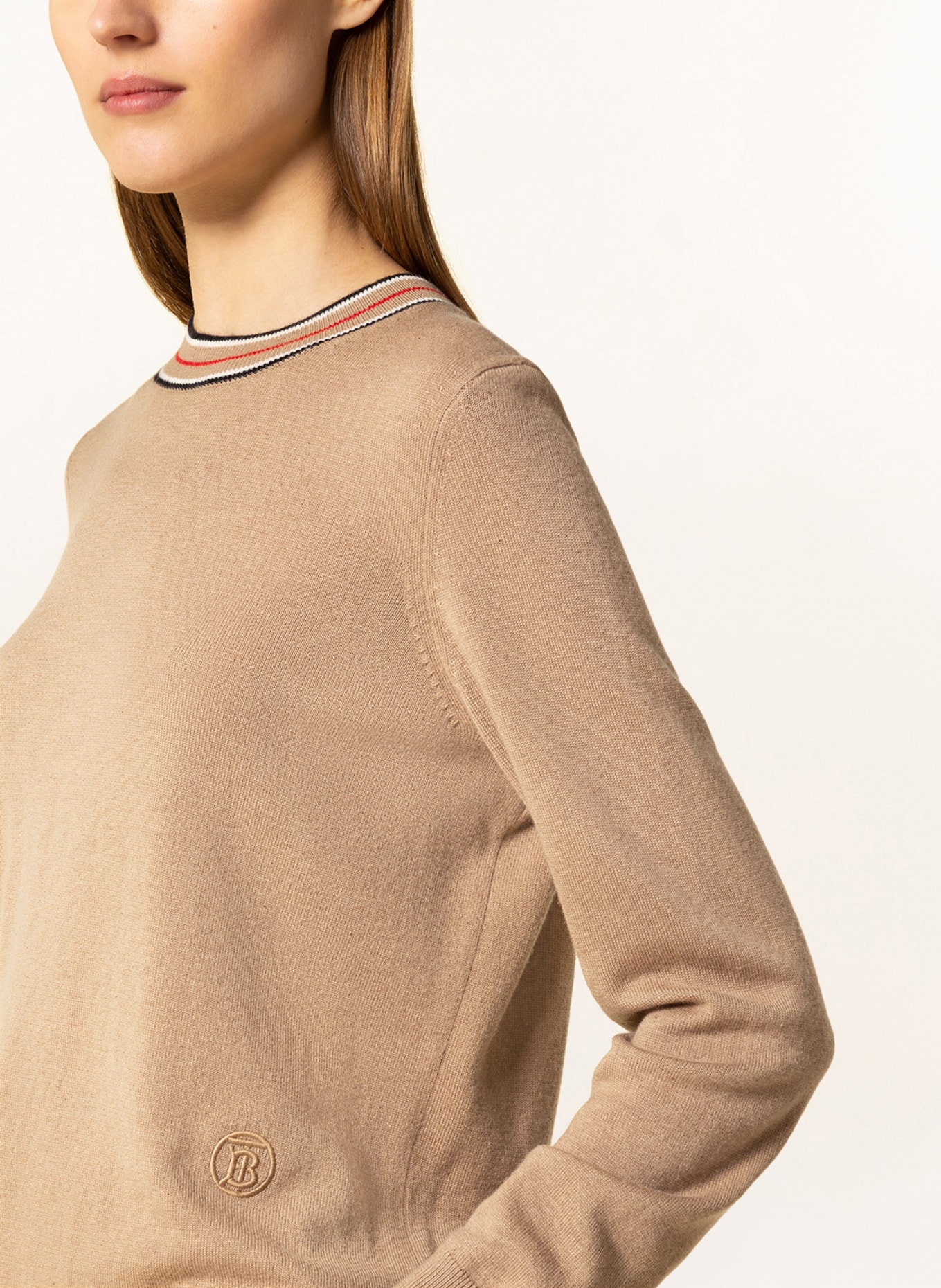 BURBERRY Cashmere-Pullover TILDA, Farbe: BEIGE (Bild 4)