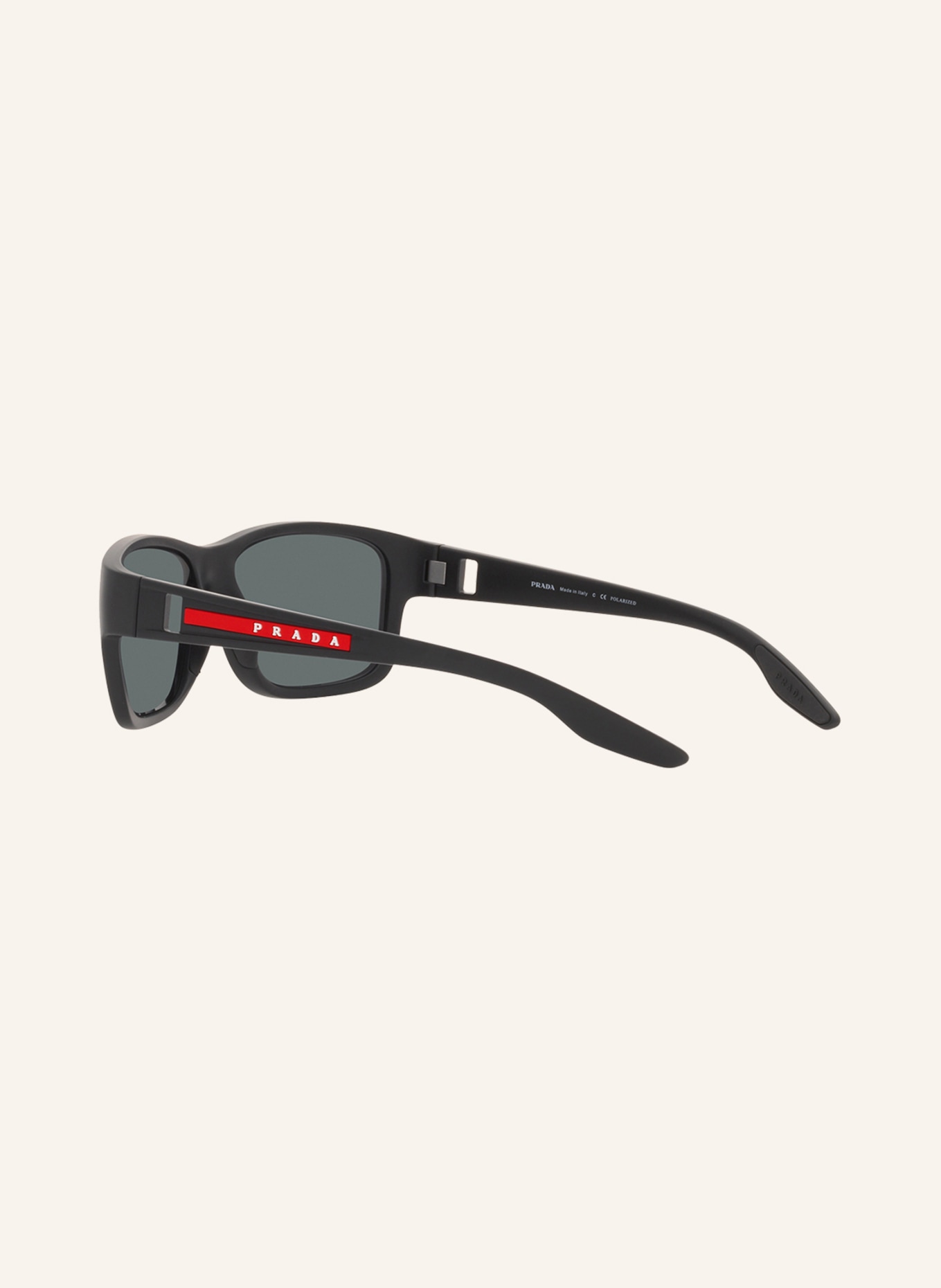PRADA LINEA ROSSA Sunglasses PS 01WS, Color: DG002G - BLACK/BLACK POLARIZED (Image 4)