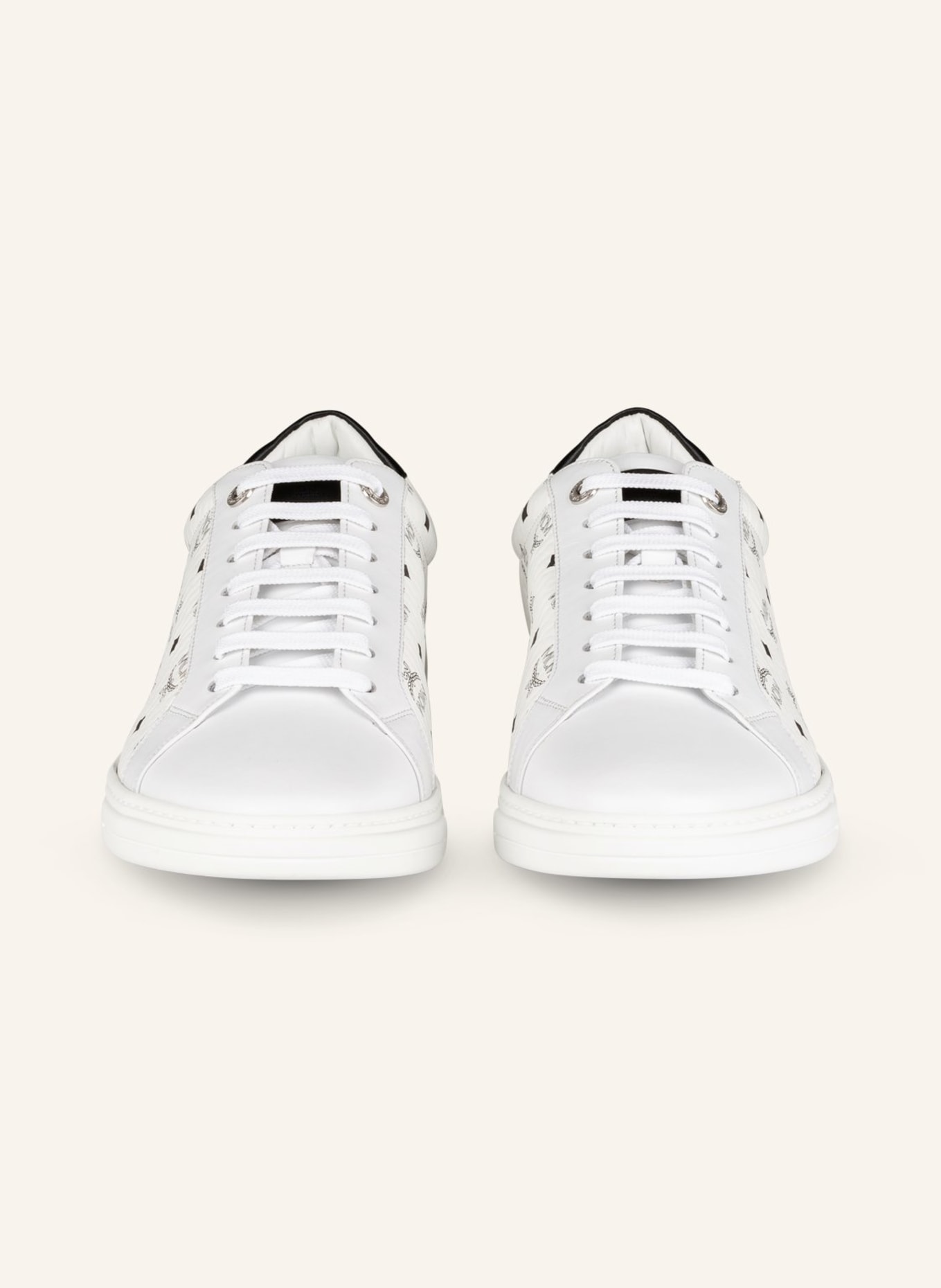MCM Sneakers , Color: WHITE/ BLACK (Image 3)