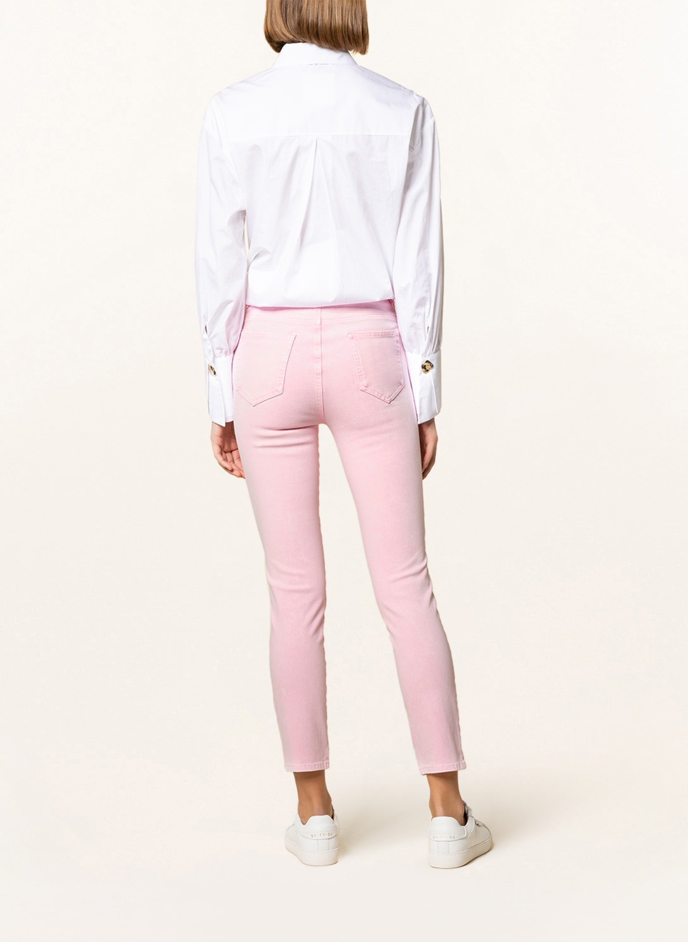 ITEM m6 Flared Jeans mit Shaping-Effekt, Farbe: 753 washed out pink (Bild 3)