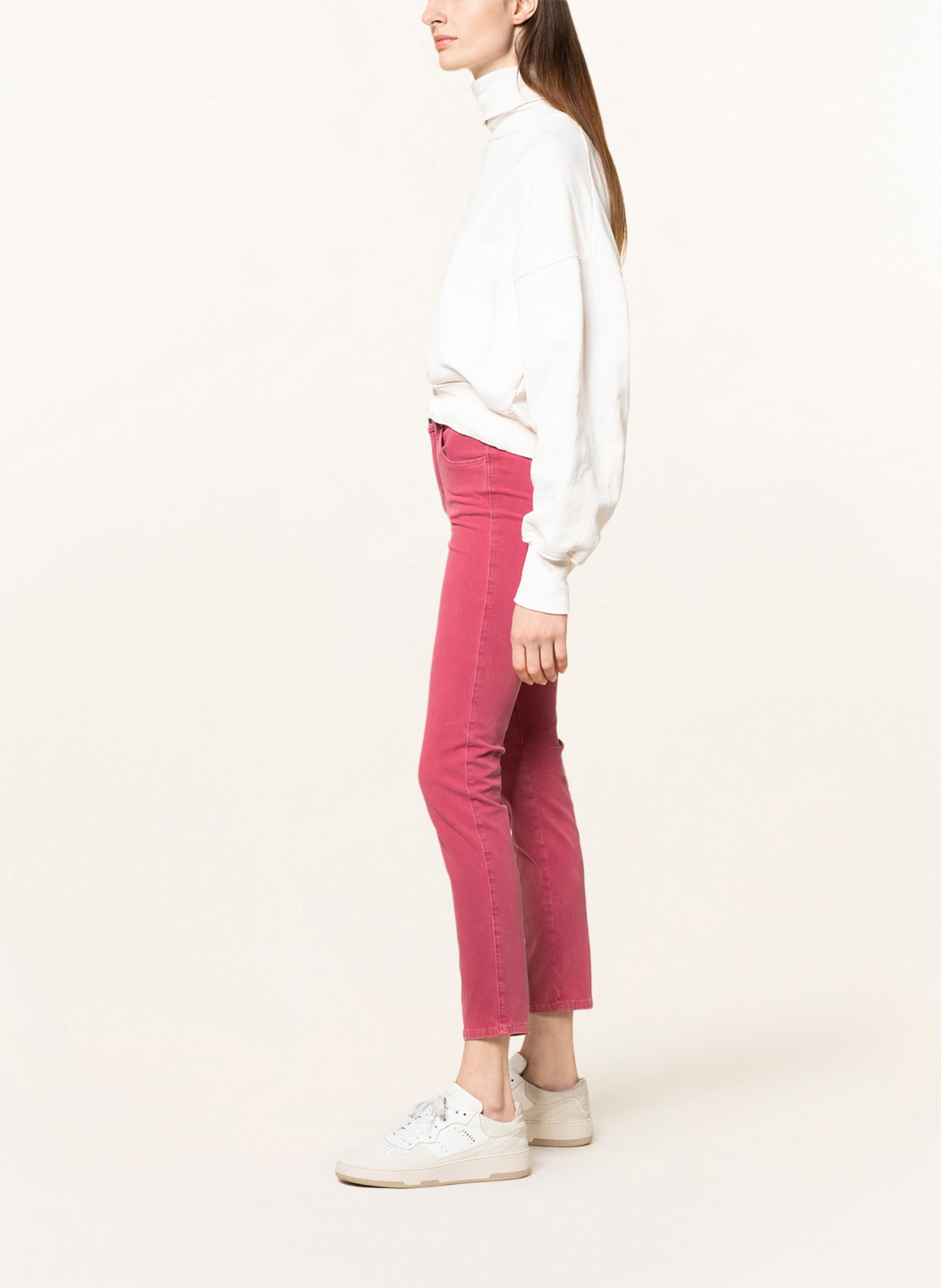 ITEM m6 7/8 skinny Jeans POWER PANTS with shaping effect, Color: 760 moody berry (Image 4)