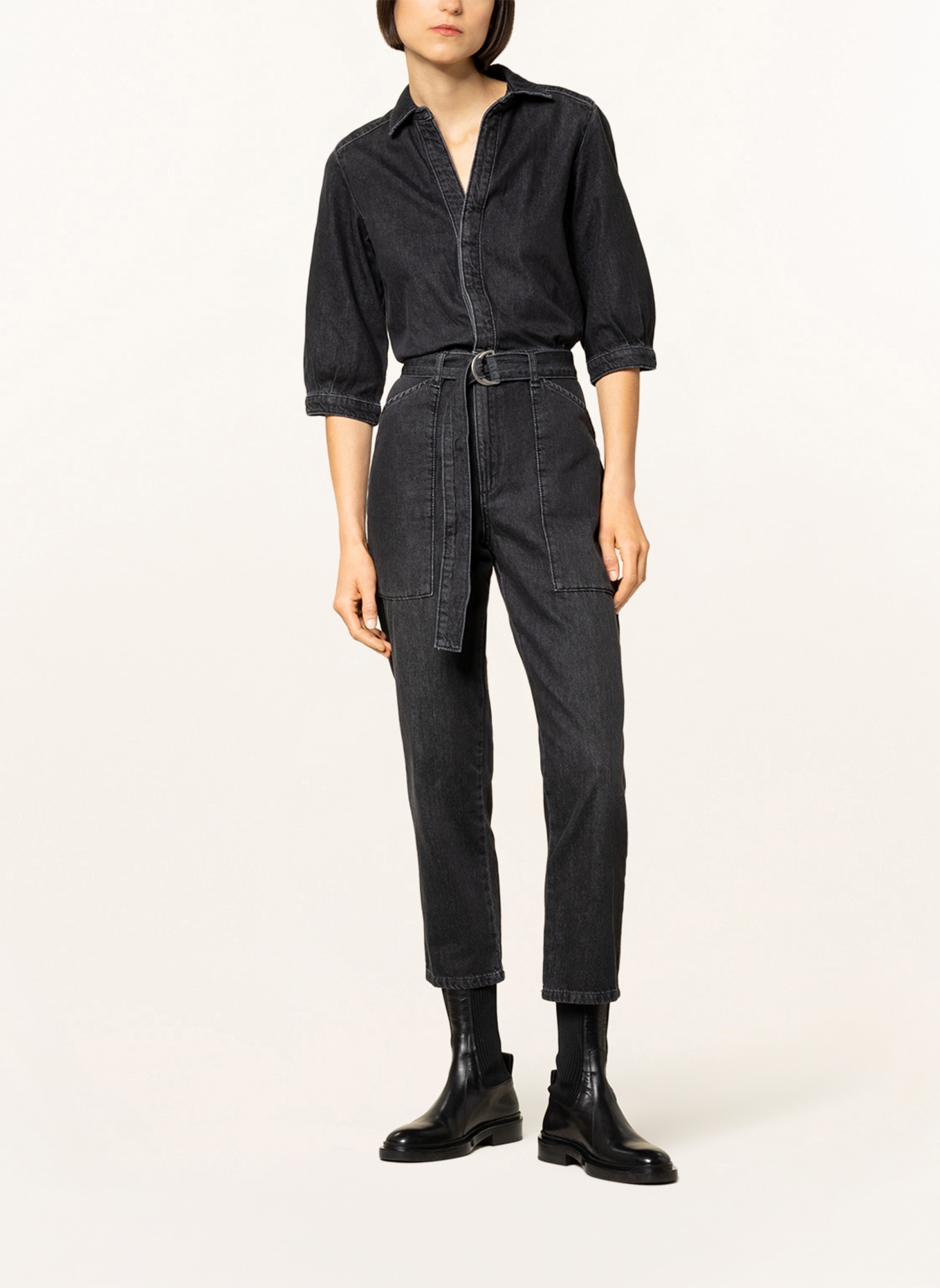 ba&sh Jeans-Jumpsuit  , Farbe: BLACK BLACKSTONE (Bild 2)