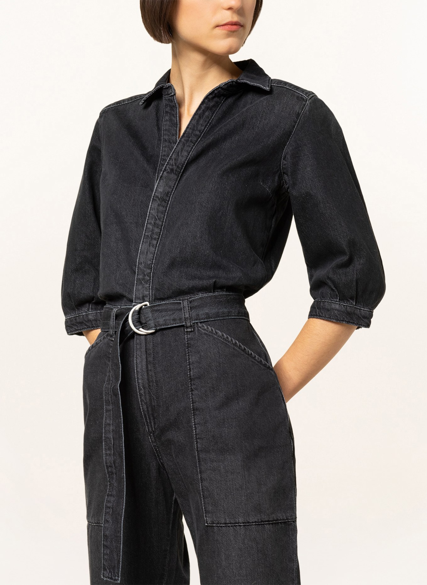 ba&sh Jeans-Jumpsuit  , Farbe: BLACK BLACKSTONE (Bild 4)