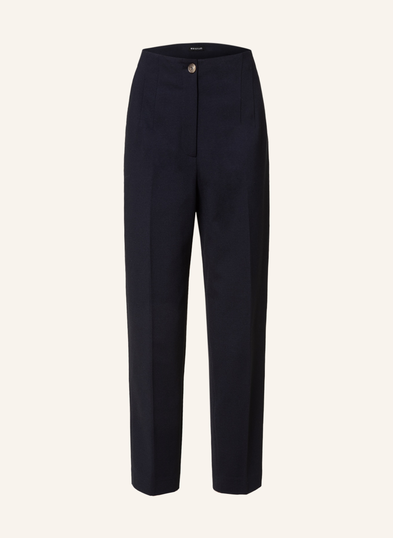 WHISTLES 7/8 trousers LILA, Color: DARK BLUE (Image 1)