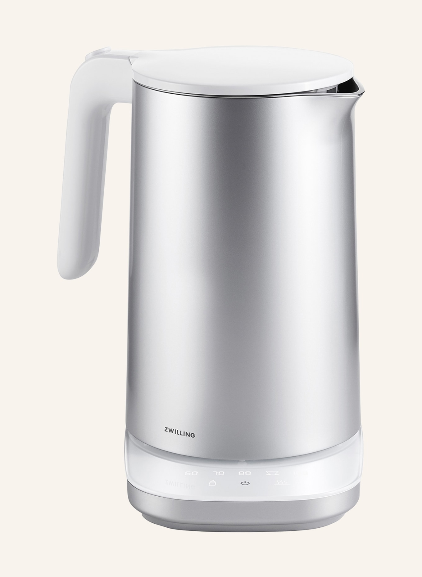 ZWILLING Wasserkocher ENFINIGY: SILBER/ WEISS