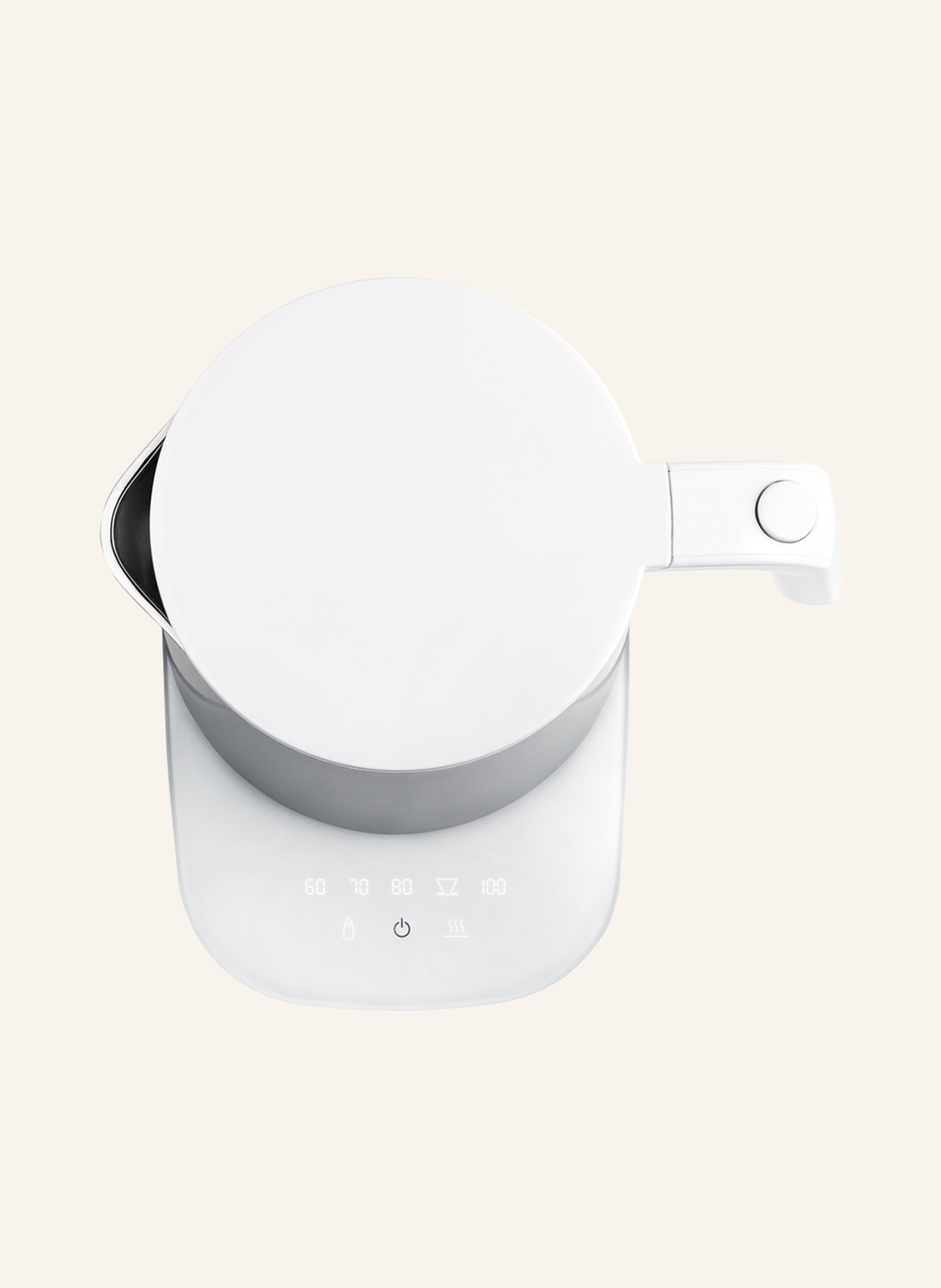 ZWILLING Wasserkocher ENFINIGY: SILBER/ WEISS