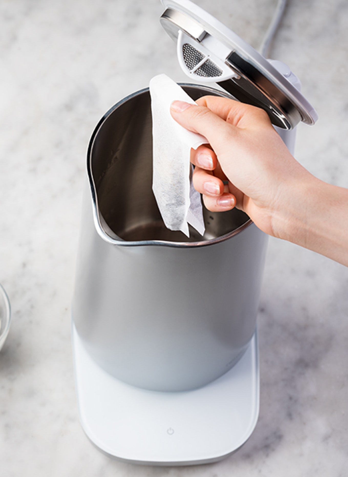 ZWILLING Wasserkocher ENFINIGY: SILBER/ WEISS