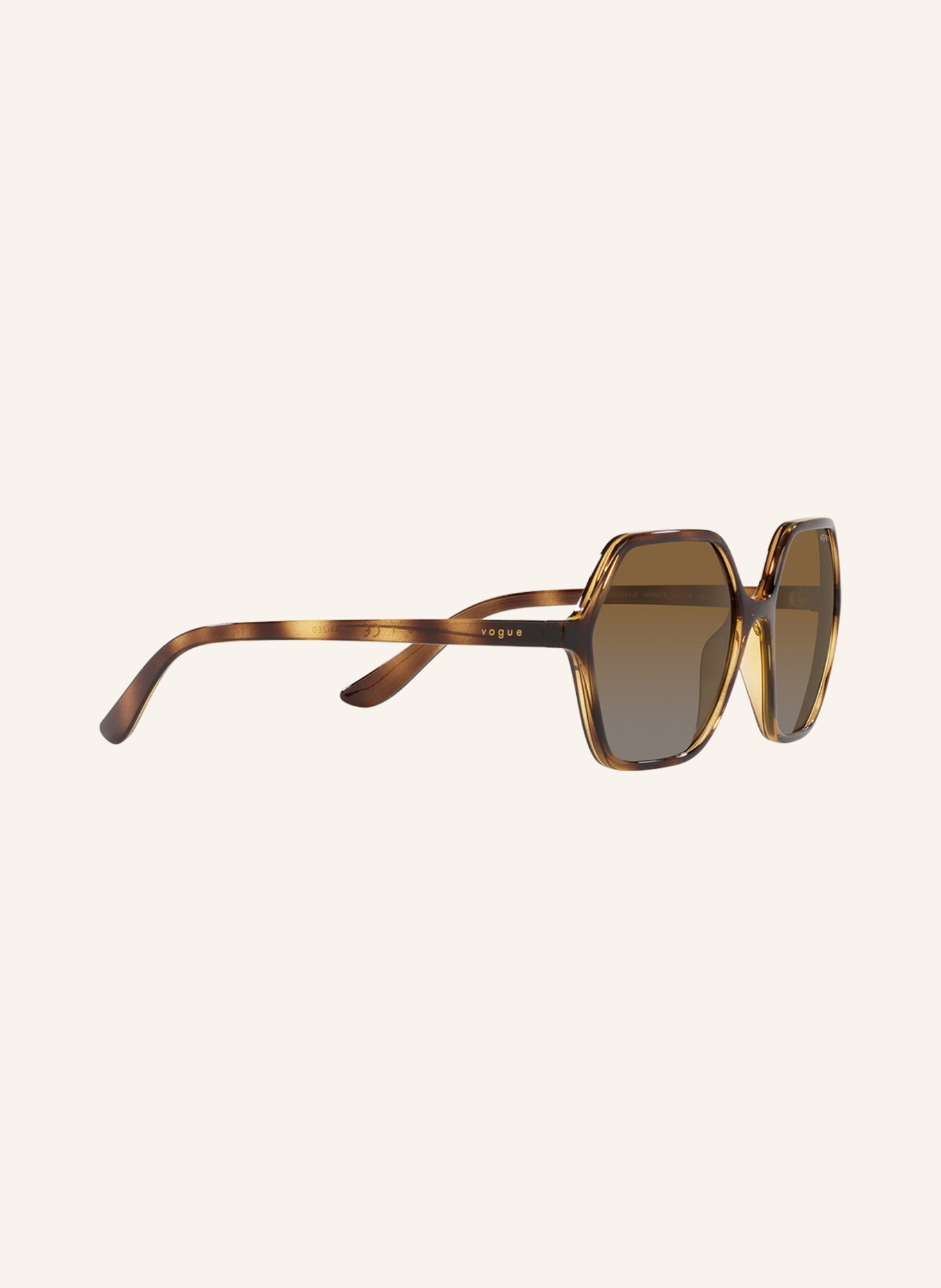VOGUE Sunglasses VO5361S , Color: W656T555 - HAVANA/BROWN GRADIENT (Image 3)