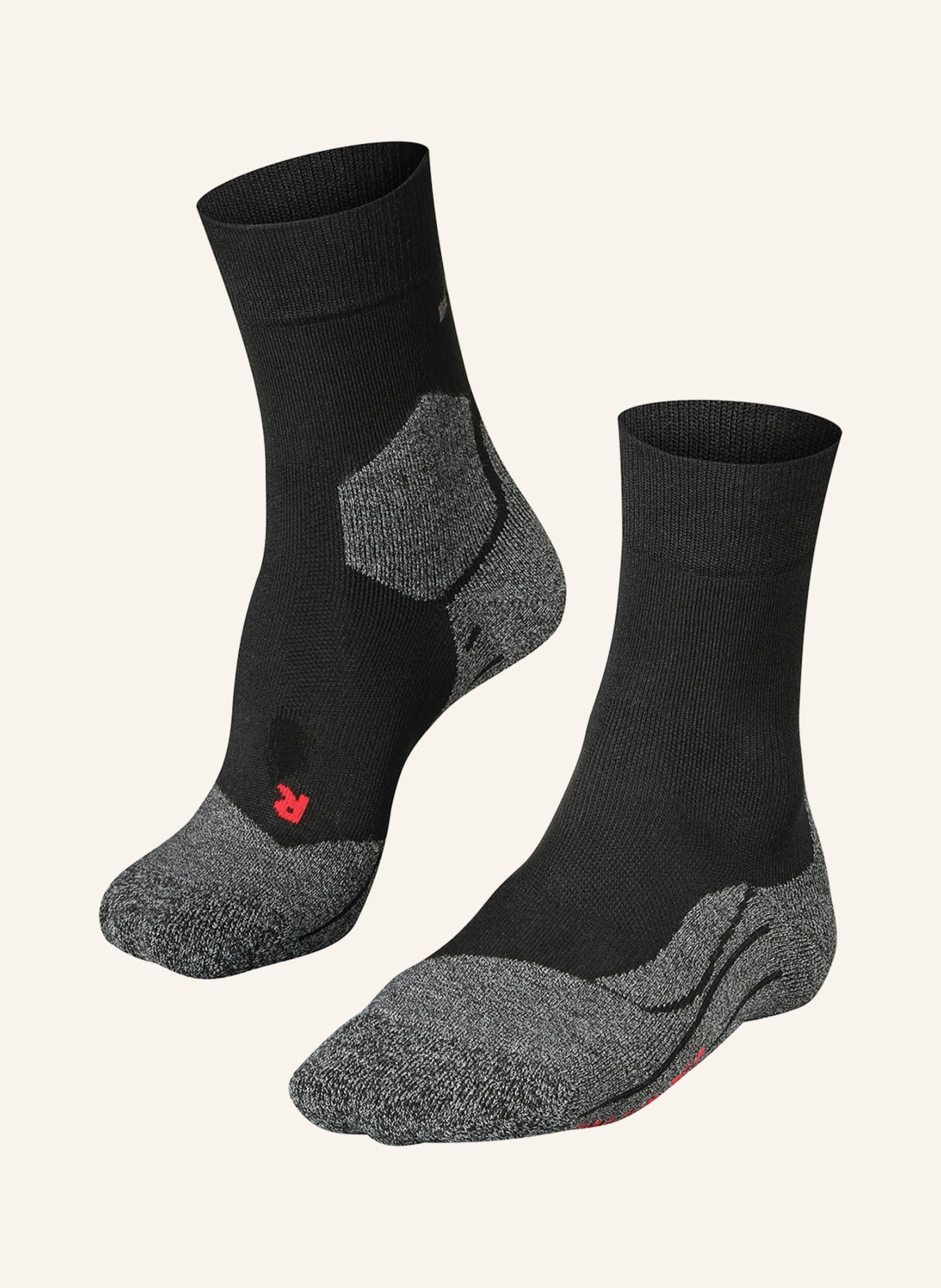 FALKE Running socks RU3, Color: 3010 BLACK-MIX (Image 1)