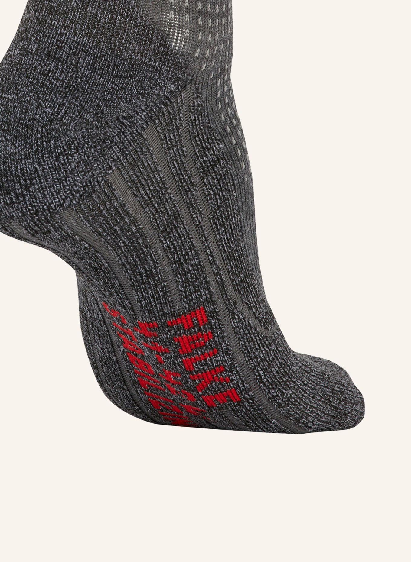 FALKE Running socks STABILIZING WOOL, Color: 3180 ASPHALT MEL. (Image 3)