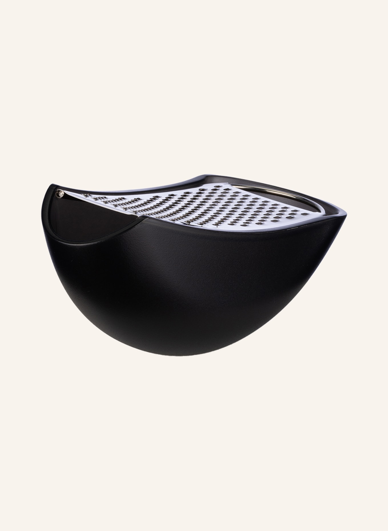ALESSI Käsereibe PARMENIDE: SCHWARZ