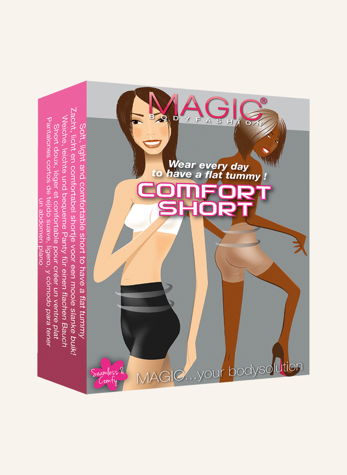 MAGIC Bodyfashion Shape-Shorts COMFORT , Farbe: CREME (Bild 3)