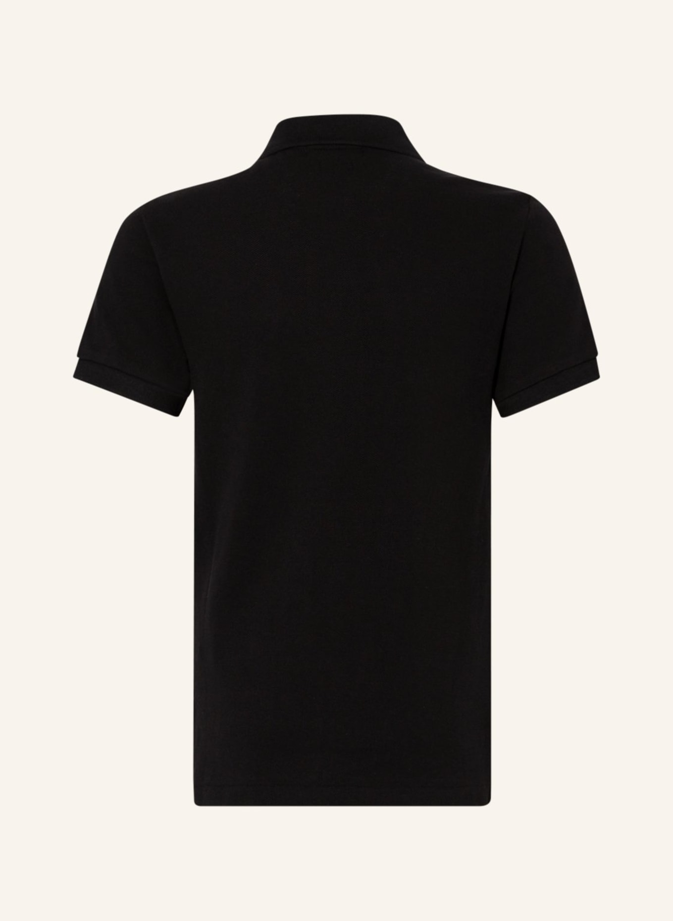 POLO RALPH LAUREN Pique-Poloshirt Slim Fit , Farbe: SCHWARZ (Bild 2)