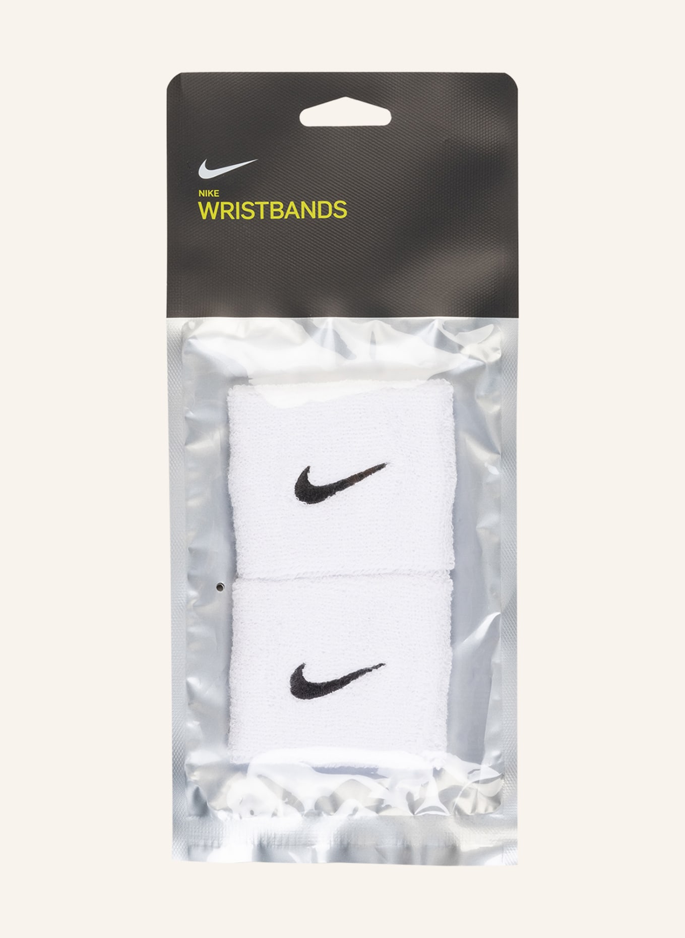Nike 2-pack sweatbands , Color: WHITE (Image 1)