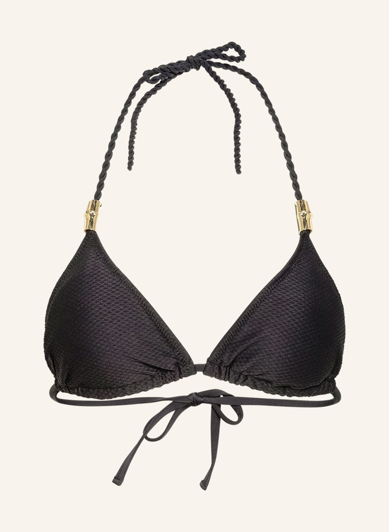 heidi klein Triangel-Bikini-Top CORE ROPE, Farbe: SCHWARZ (Bild 1)