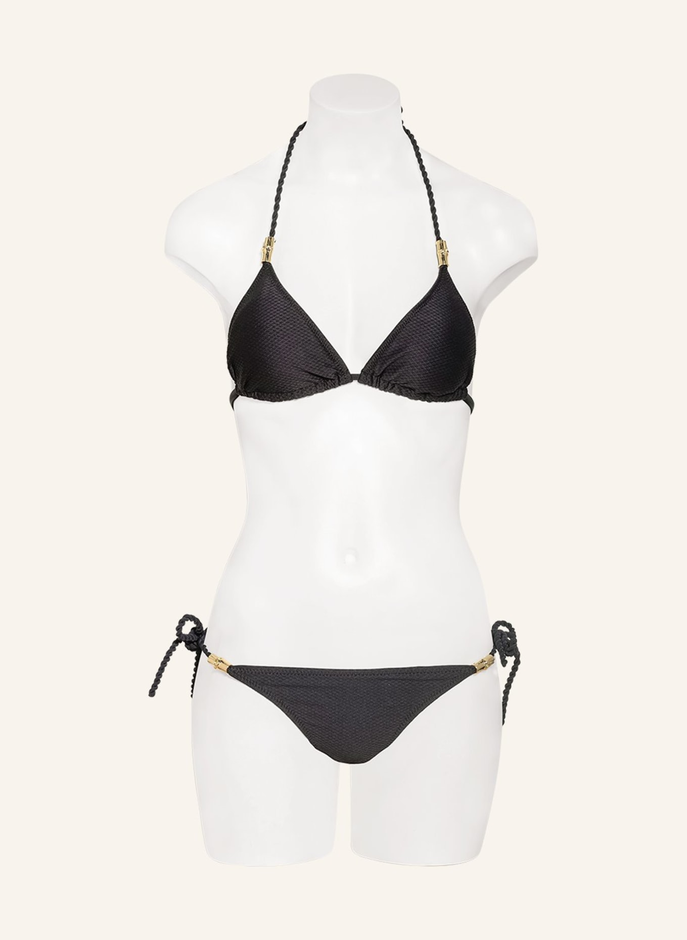 heidi klein Triangel-Bikini-Top CORE ROPE, Farbe: SCHWARZ (Bild 2)
