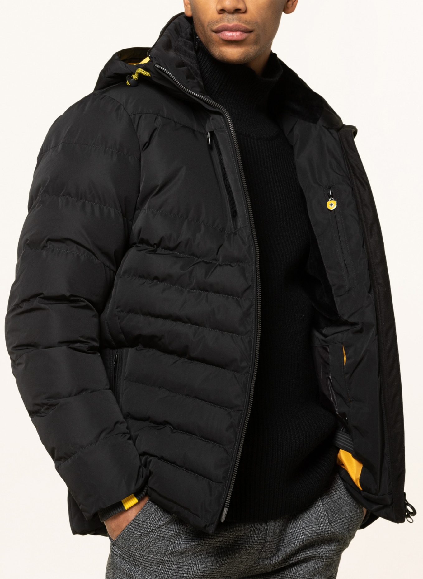 WELLENSTEYN Quilted jacket CARMENERE , Color: BLACK (Image 5)