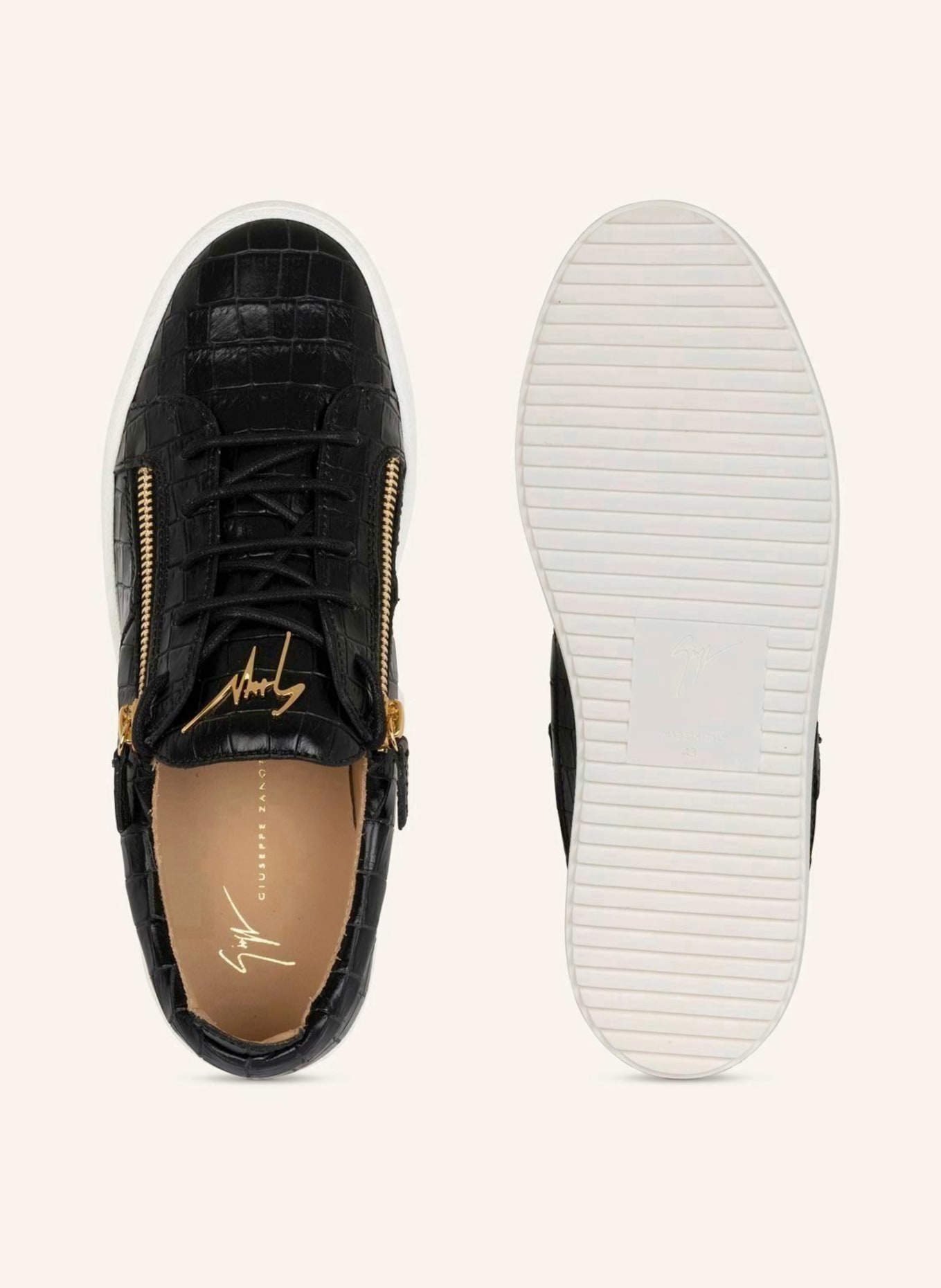 GIUSEPPE ZANOTTI DESIGN Sneaker: SCHWARZ