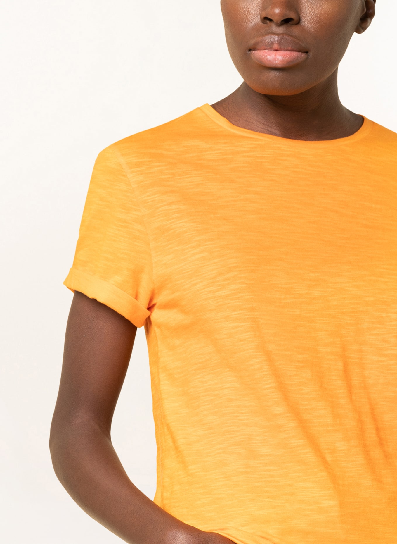 billig Rådgiver Hjælp BOSS T-shirt EMOI in neon orange