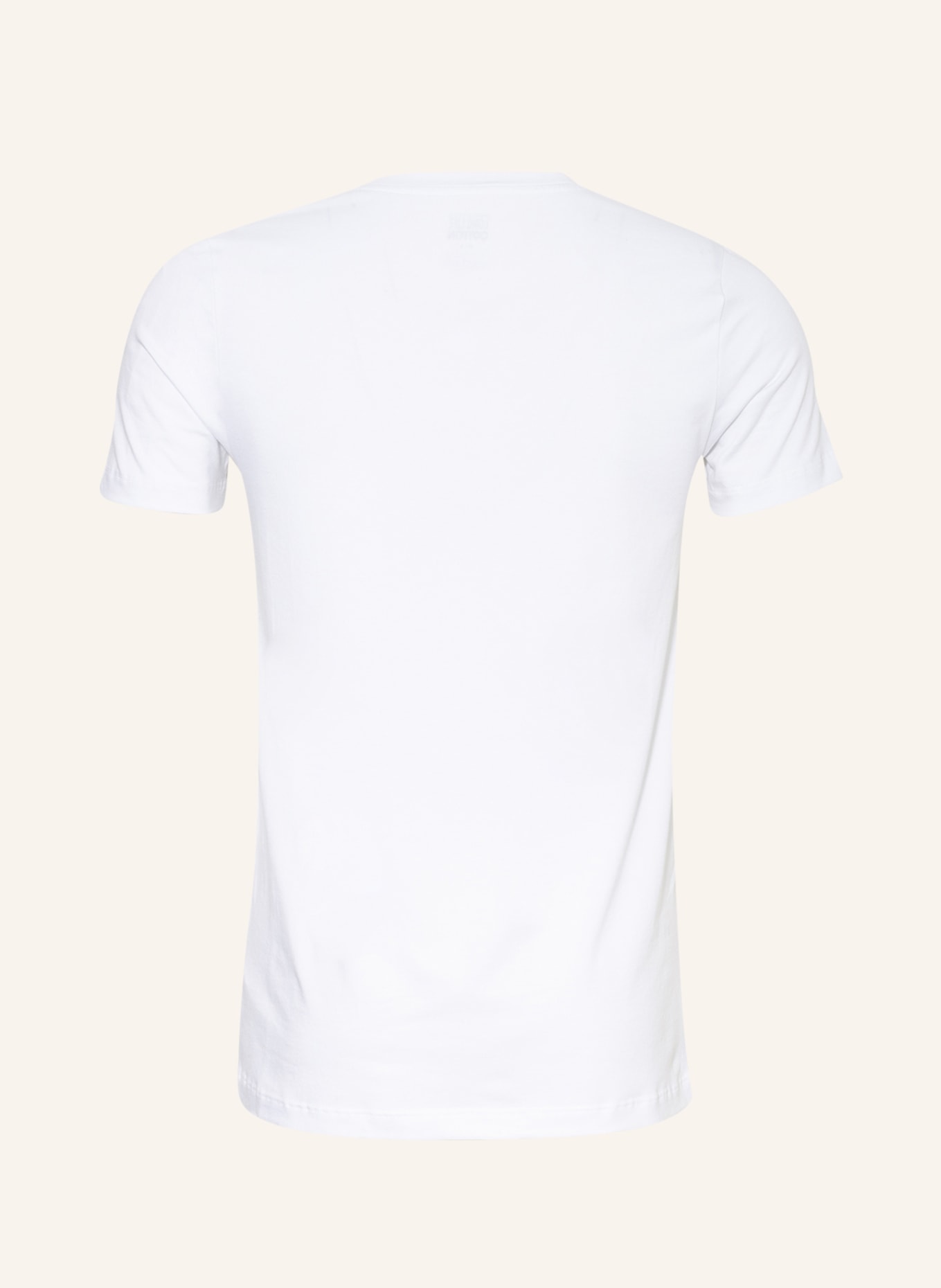 SCHIESSER T-Shirt LONG LIFE COTTON, Farbe: WEISS (Bild 2)