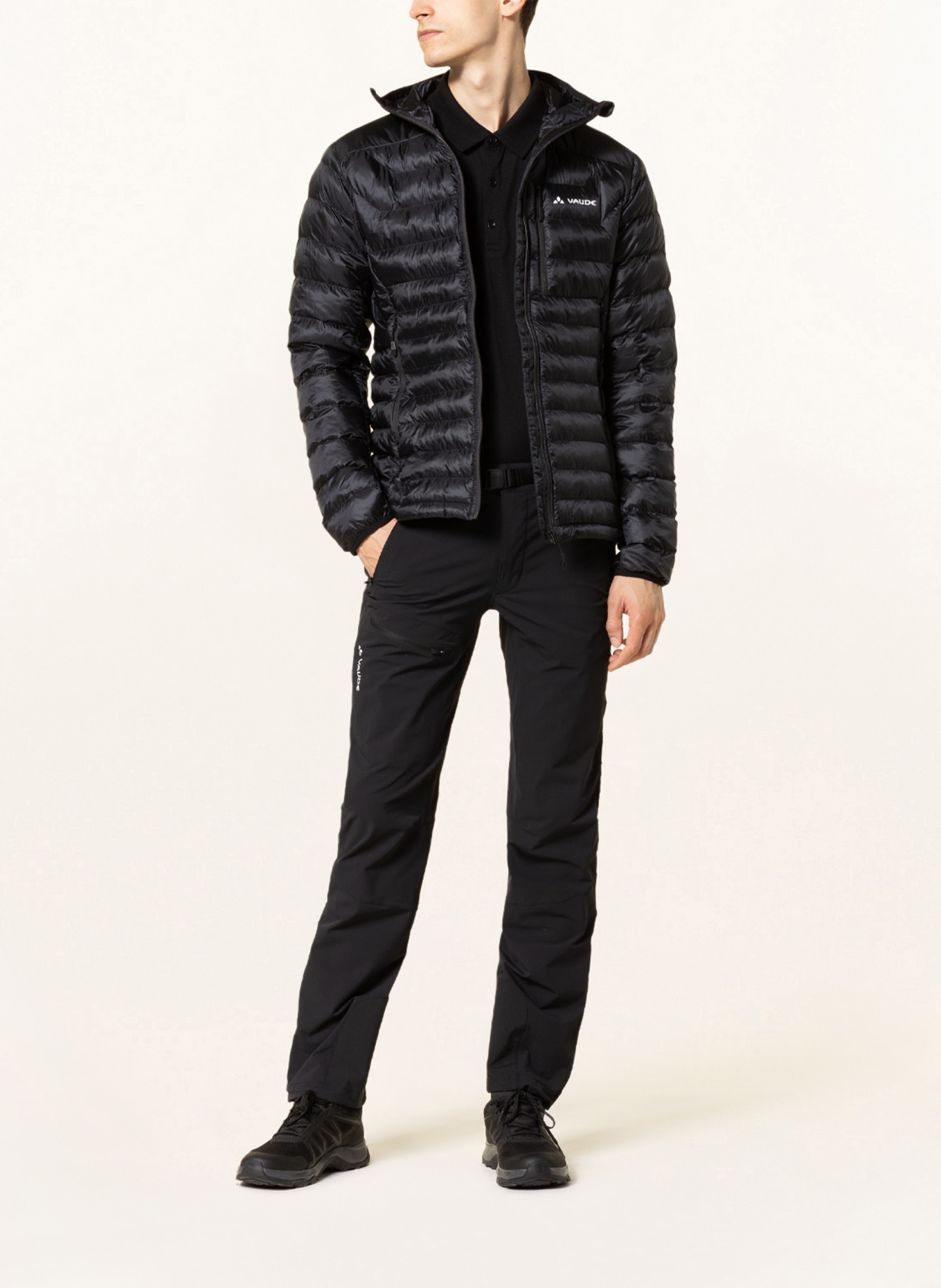 VAUDE Quilted jacket BATURA, Color: BLACK (Image 2)