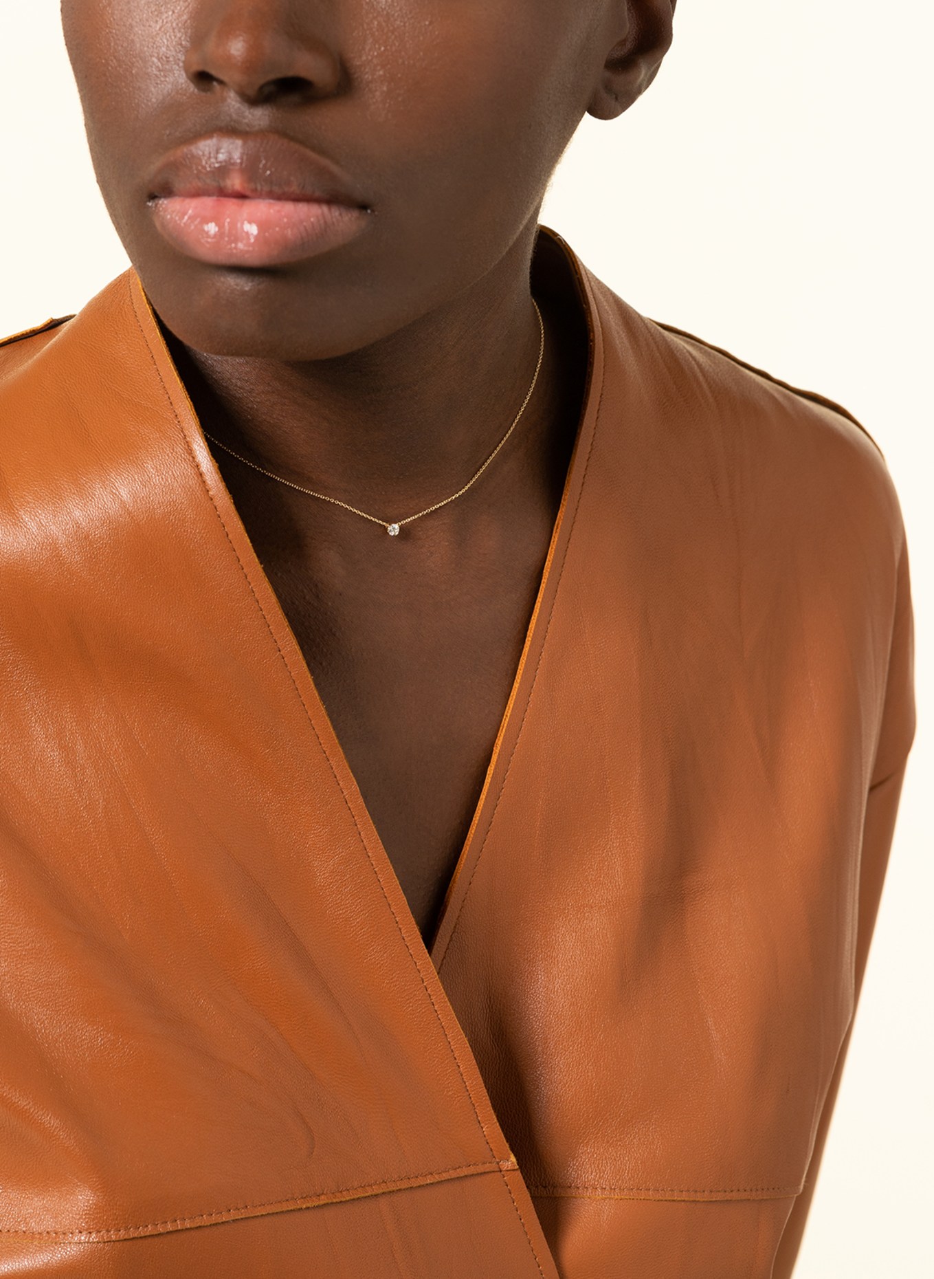 SOPHIE BILLE BRAHE Halskette DIAMANT SIMPLE mit Diamant, Farbe: GOLD (Bild 3)