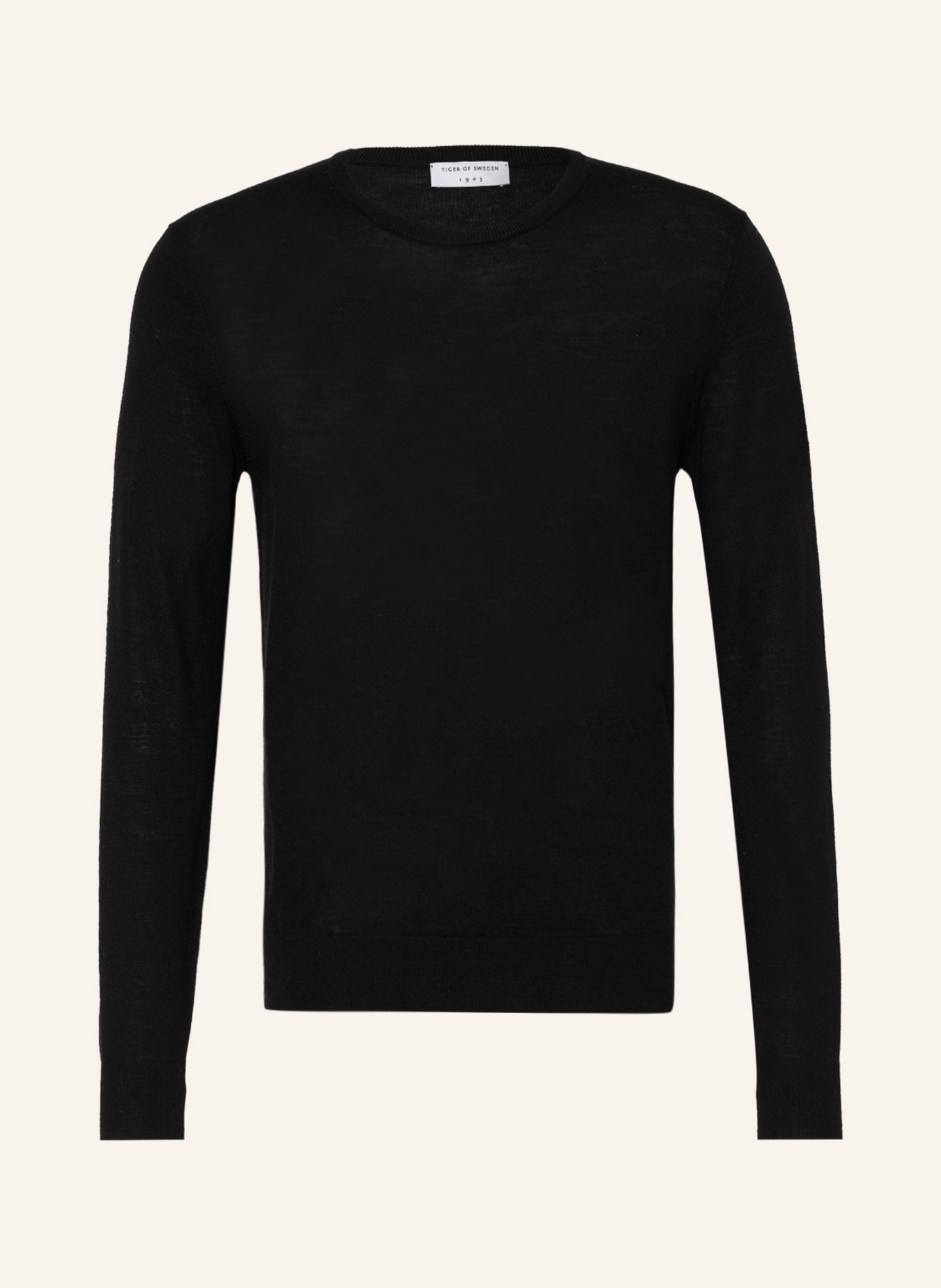 TIGER OF SWEDEN Sweater NICHOLS, Color: BLACK (Image 1)