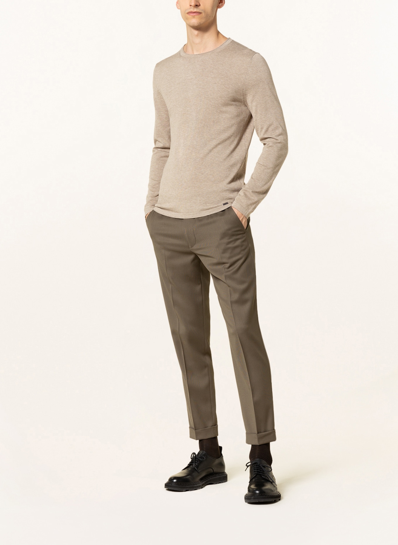 OLYMP Pullover, Farbe: CAMEL (Bild 2)