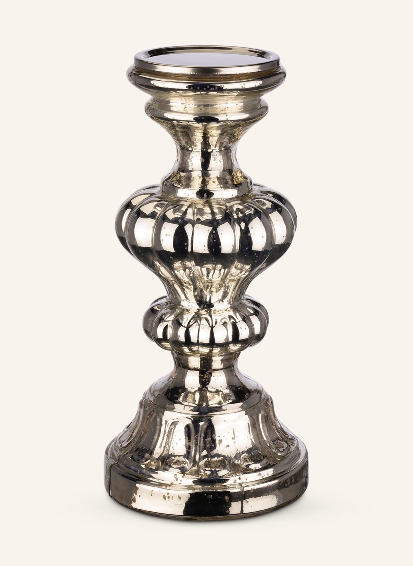 COR MULDER Candleholder , Color: SILVER (Image 2)