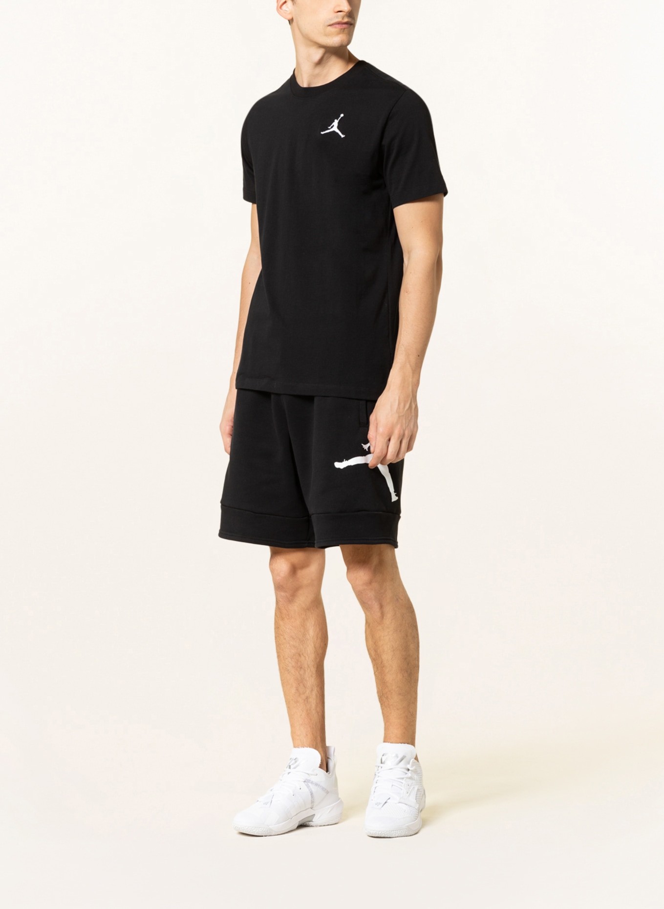 JORDAN T-shirt JORDAN JUMPMAN, Color: BLACK (Image 2)