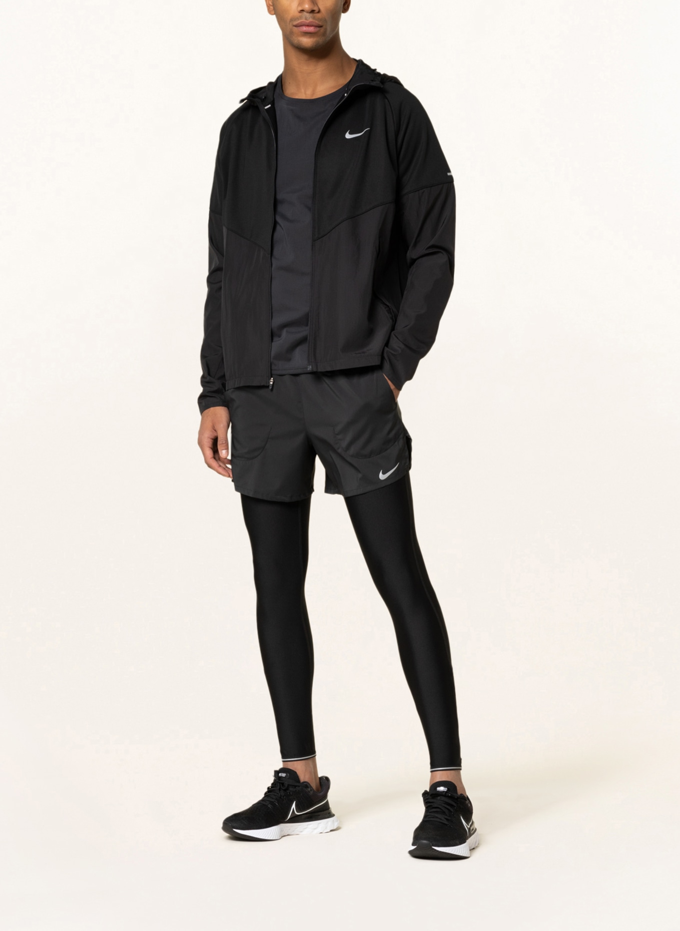 Nike Koszulka do biegania THERMA-FIT REPEL MILER, Kolor: CZARNY (Obrazek 2)