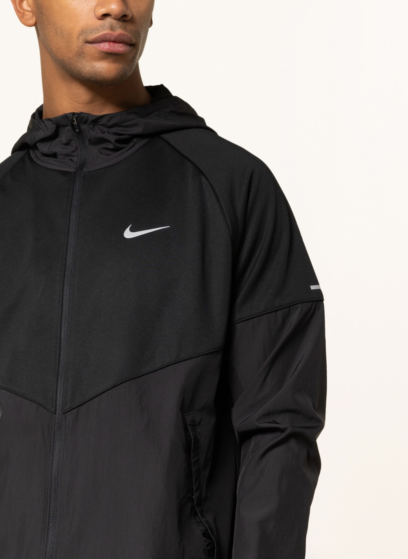 Nike Running jacket THERMA-FIT REPEL MILER, Color: BLACK (Image 5)