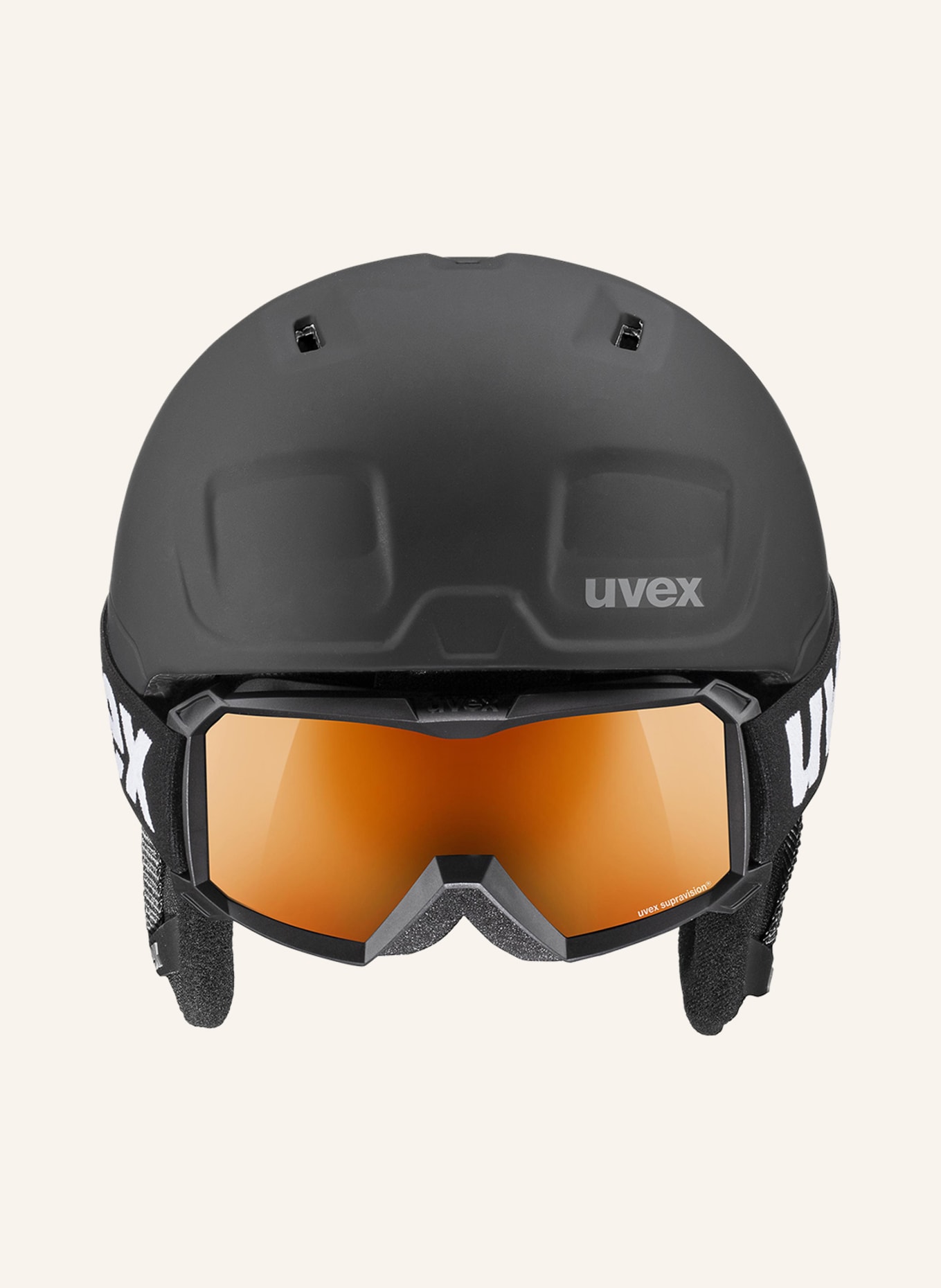 uvex Lyžařská helma HEYYA PRO s lyžařskými brýlemi , Barva: ČERNÁ (Obrázek 3)