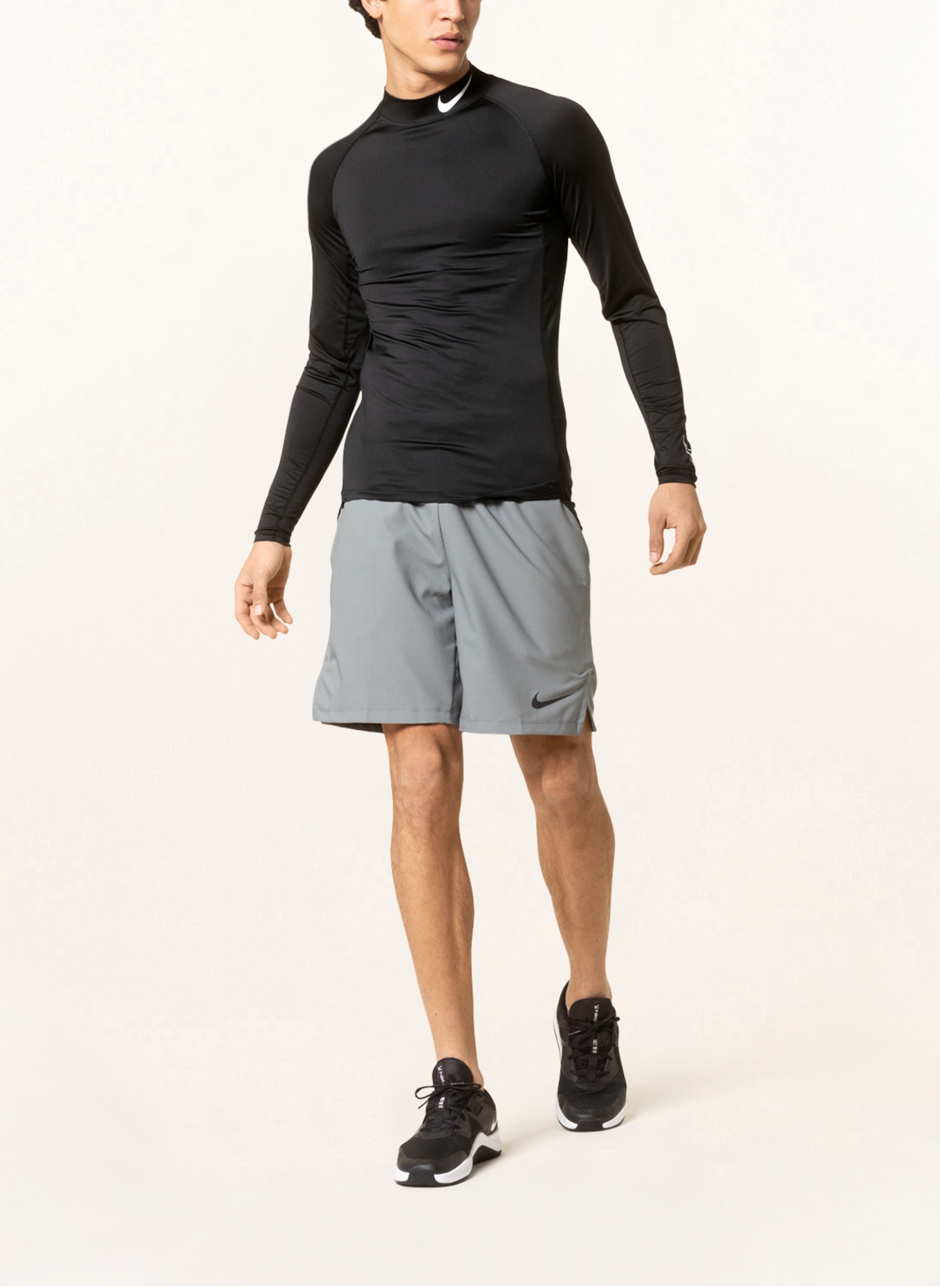 Nike Long sleeve shirt PRO DRI-FIT, Color: BLACK (Image 2)