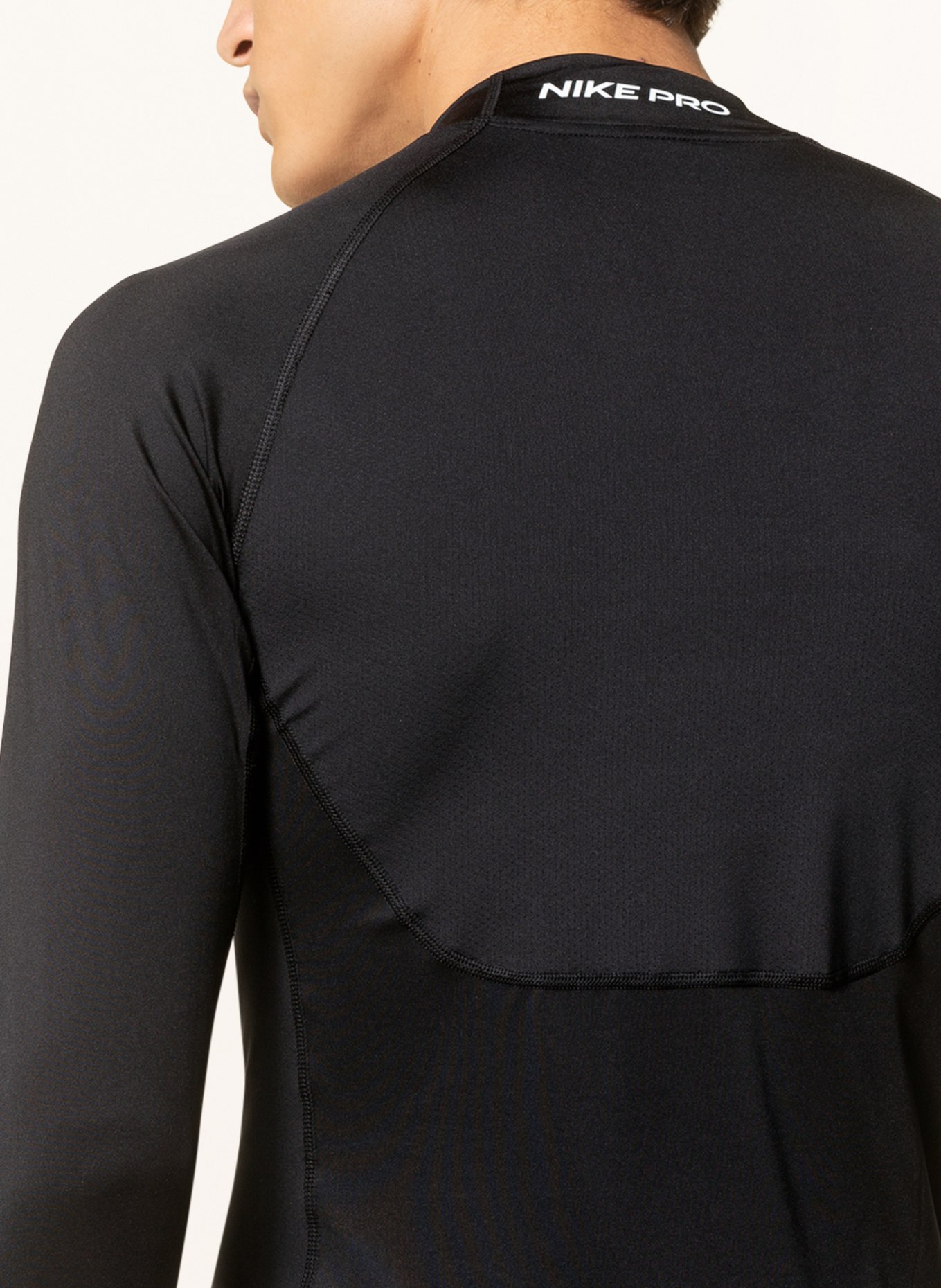Nike Long sleeve shirt PRO DRI-FIT, Color: BLACK (Image 4)
